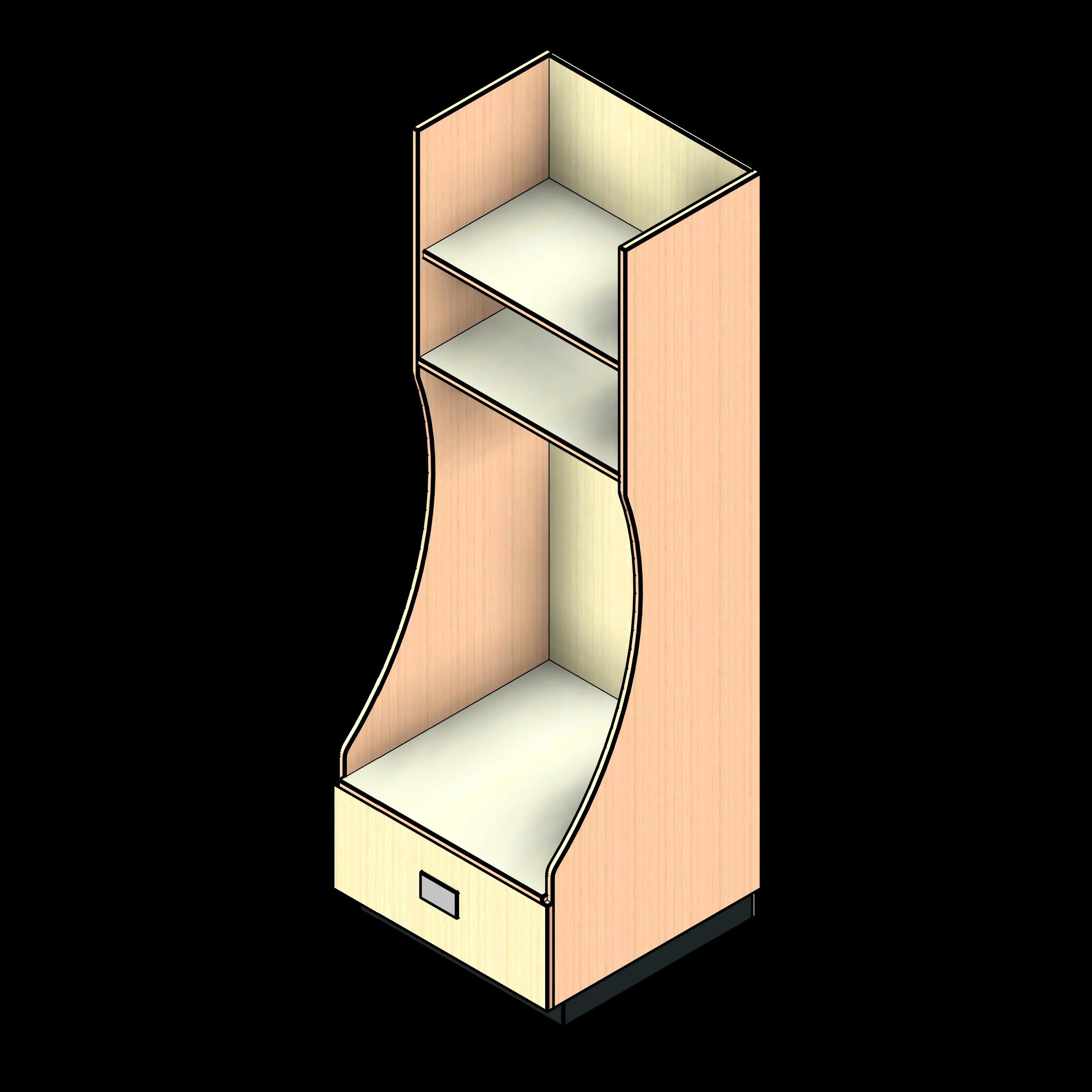 SSG Locker Athletic National LAM No Seat Open Cabinets