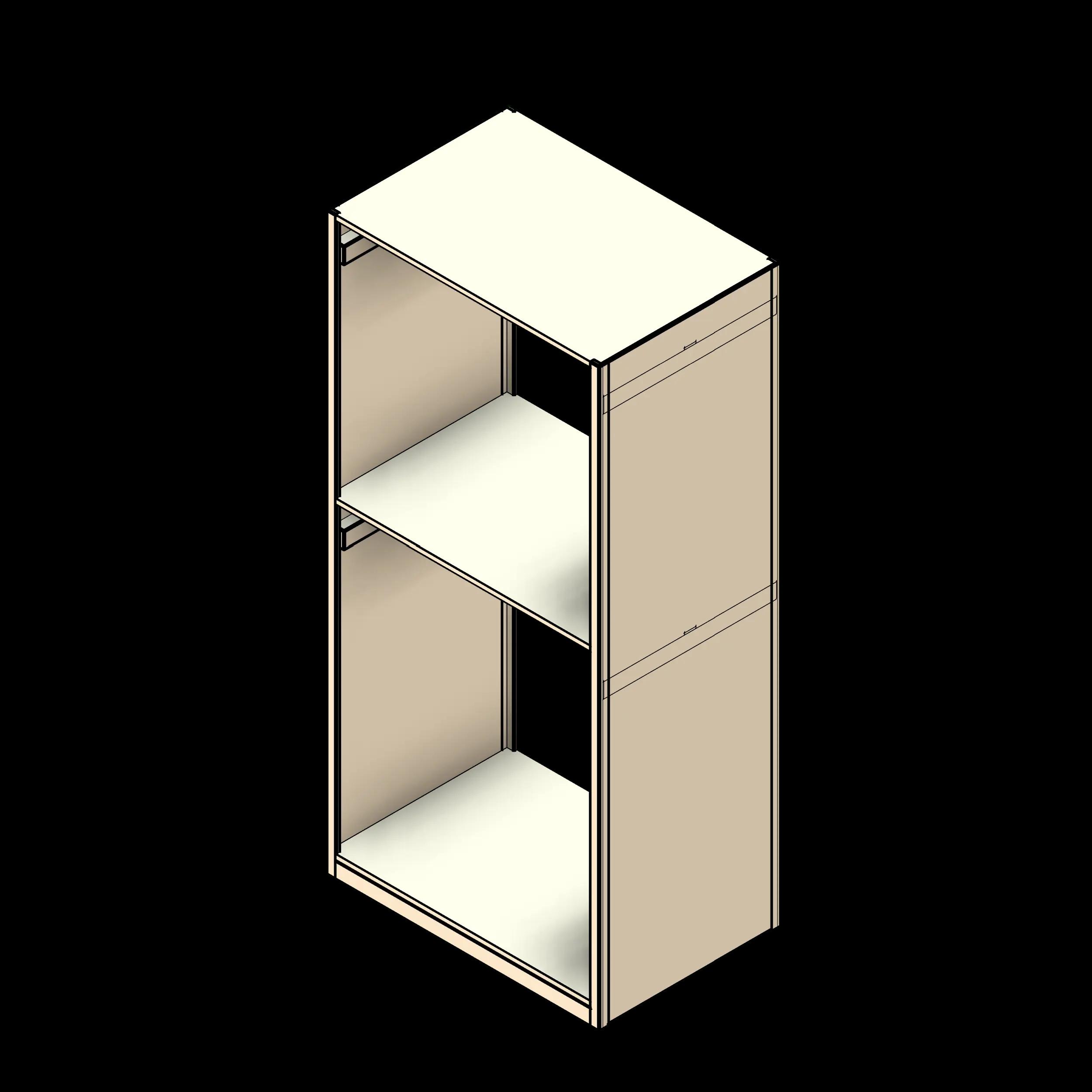 SSG Shelving Garment PCS 36x24x76 2 Tier