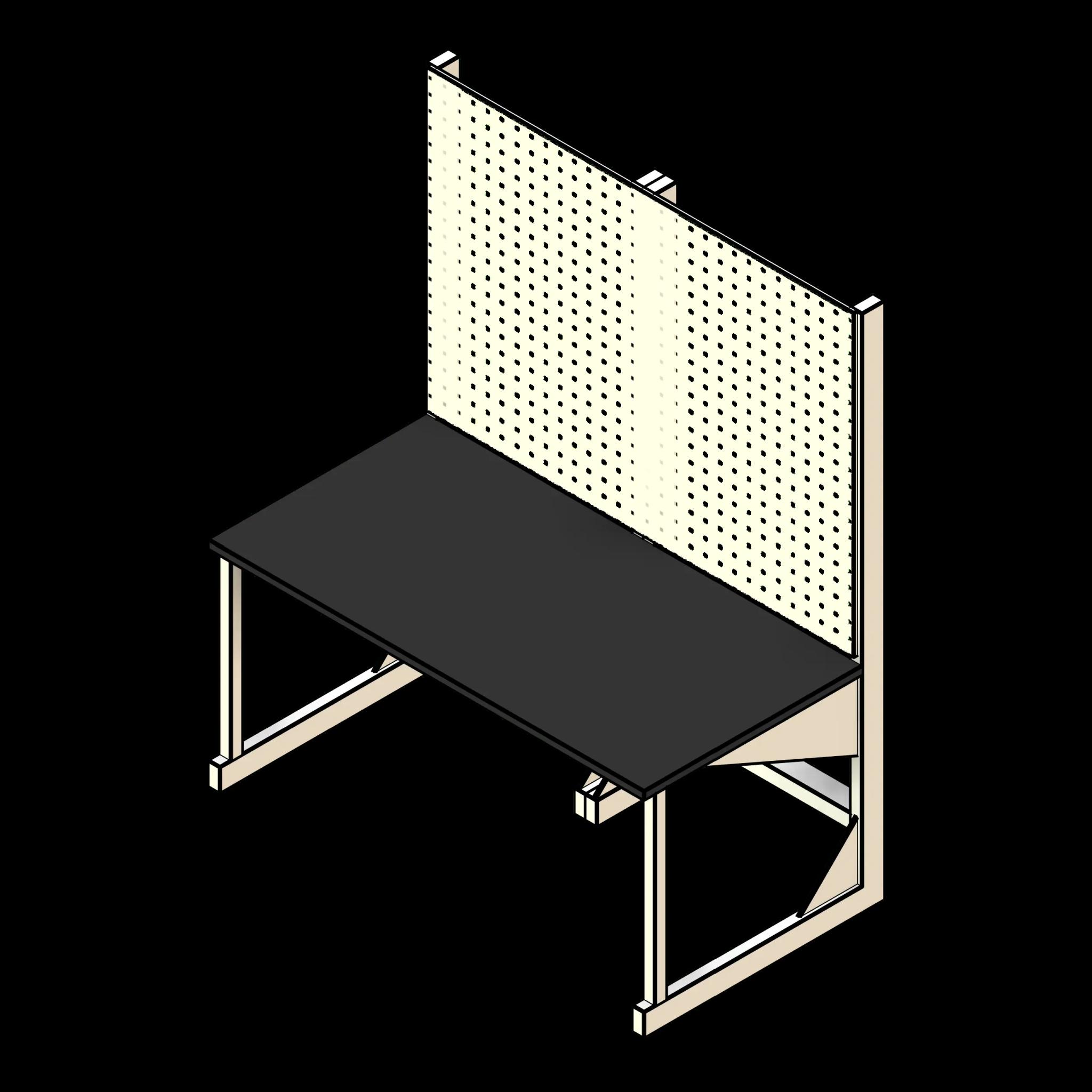 SSG Workbench Gun PCS 60 Inch Sitting Height