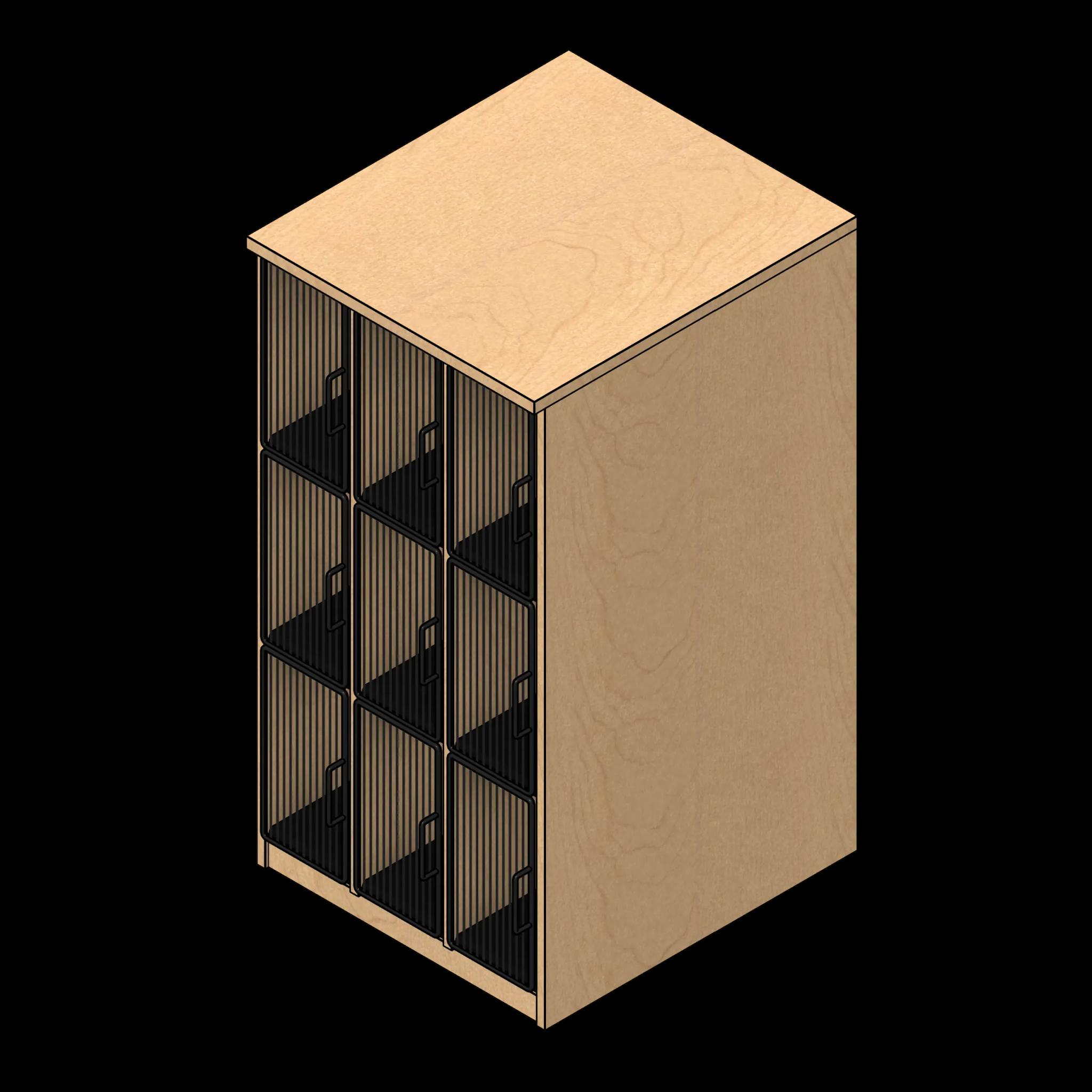 SSG Locker Instrument Small LAM A Compartments