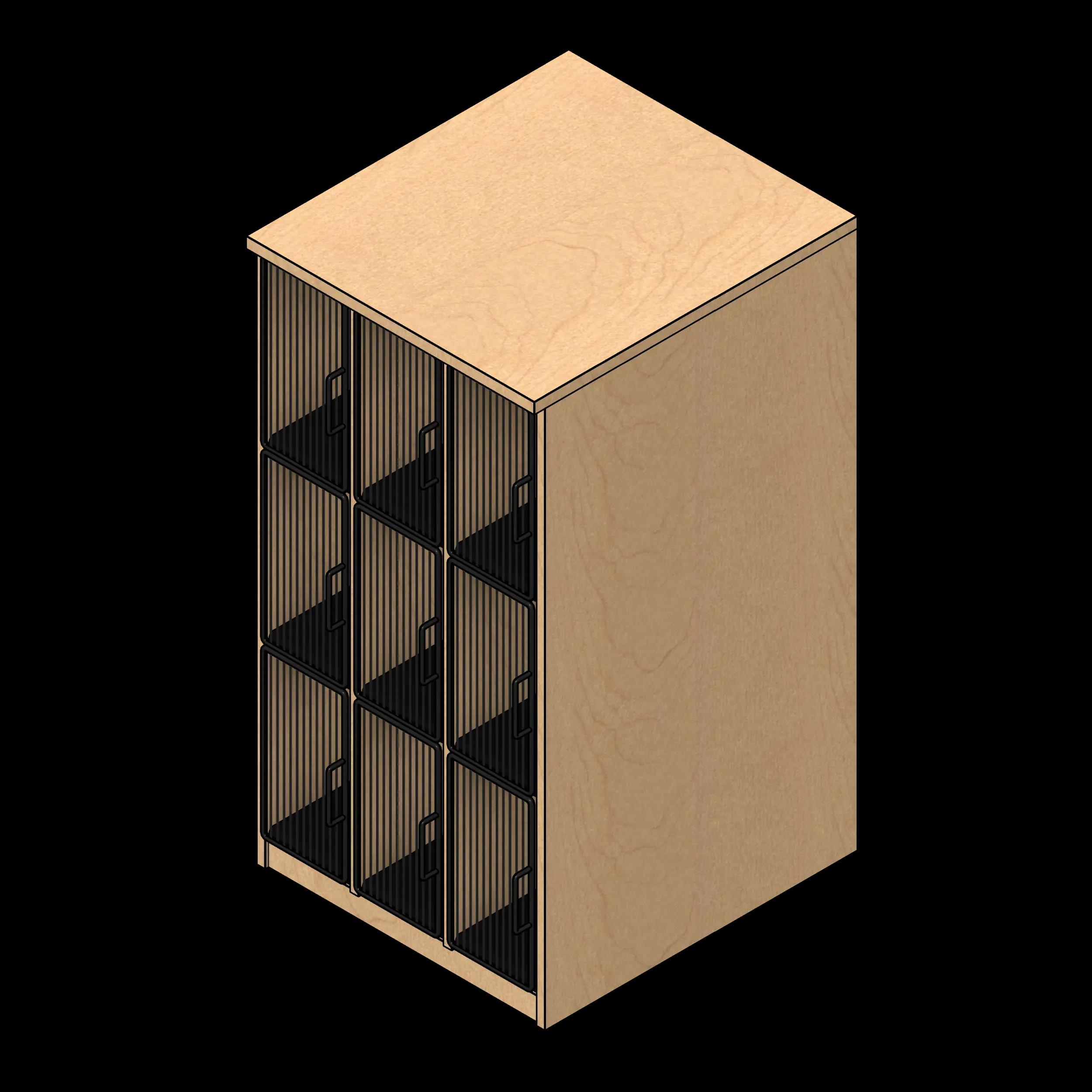 SSG Locker Instrument Small LAM A Compartments