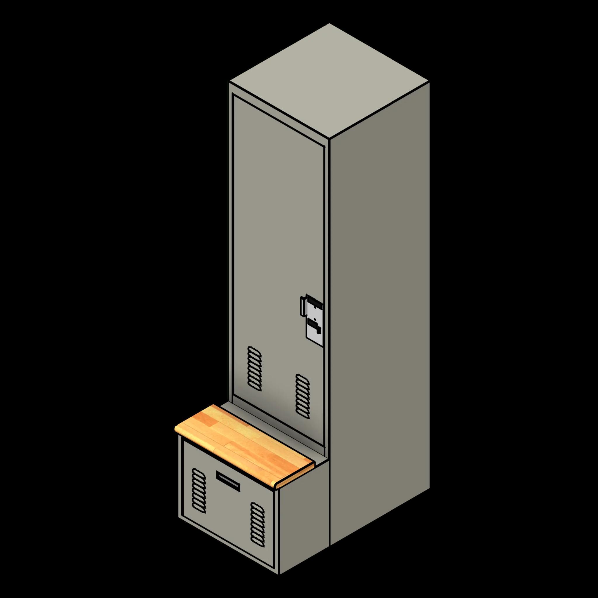  SSG Locker Personal Storage PCS Drawer and Bench