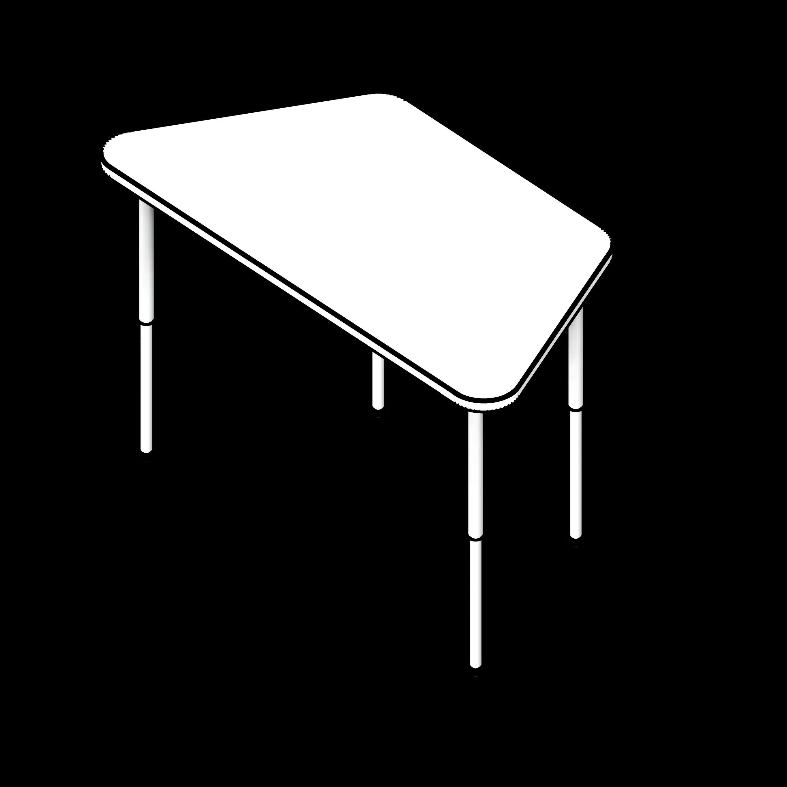 SSG Table Educational Trapezoid LAM