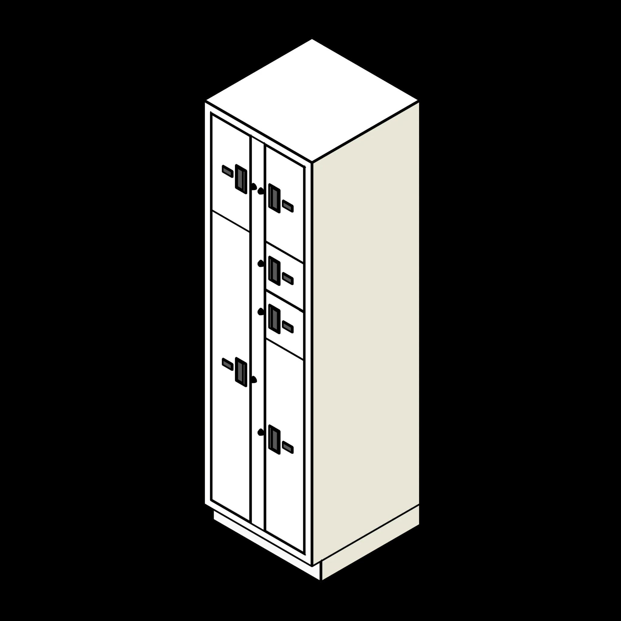  SSG Locker Evidence Configs 80-100 PCS Config 80