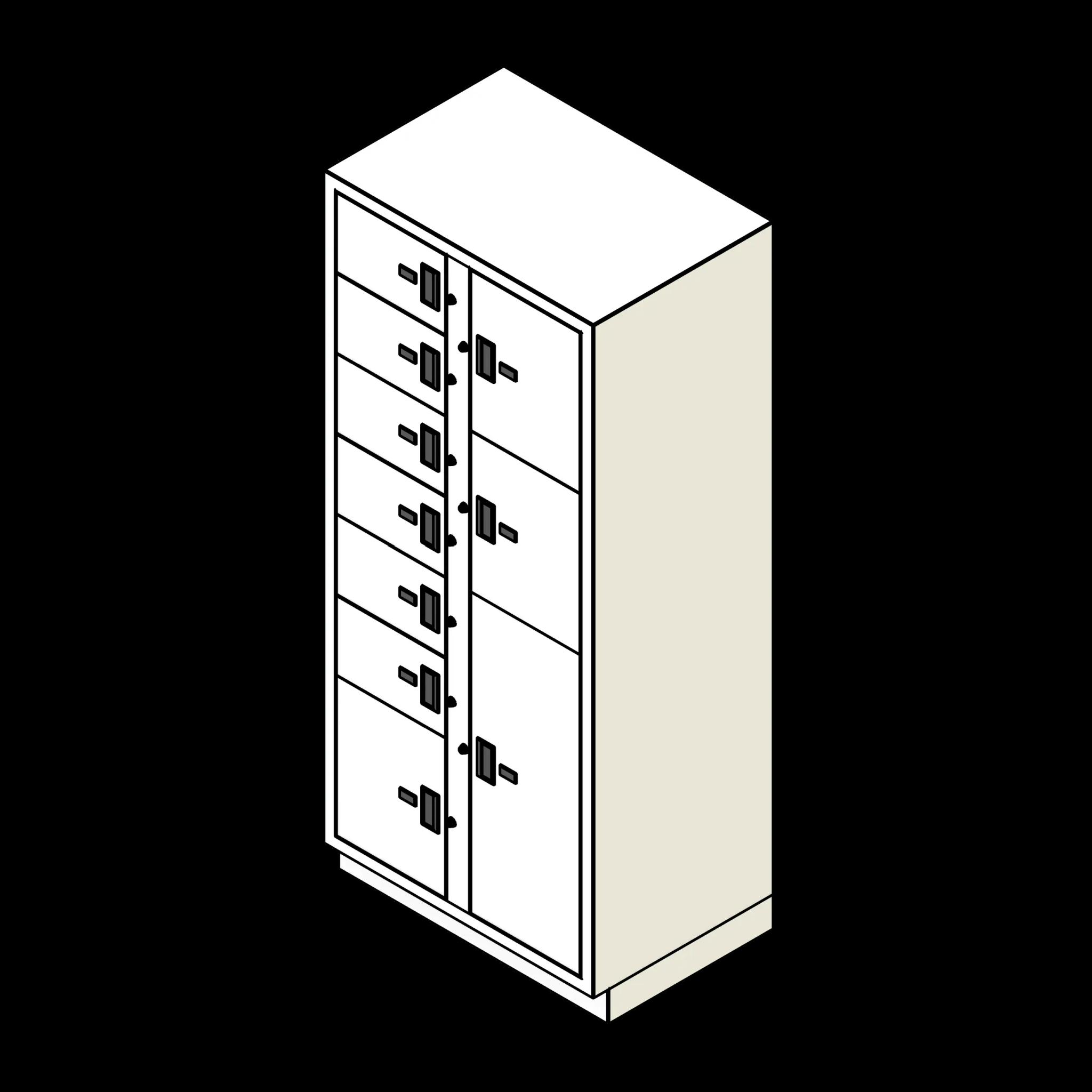  SSG Locker Evidence Configs 80-100 PCS Config 95