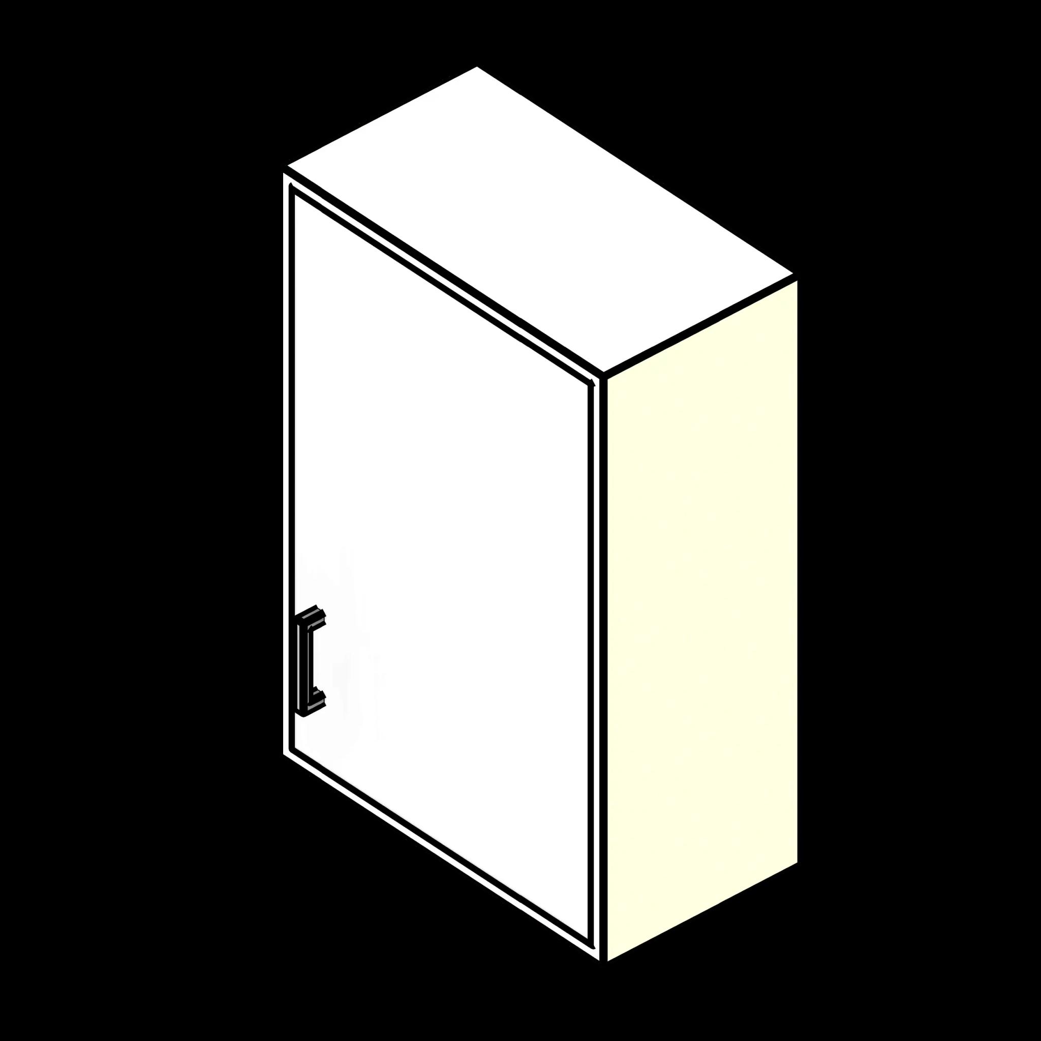 SSG Cabinet Lab Wall Cabinet PCS Solid Single Door Inset