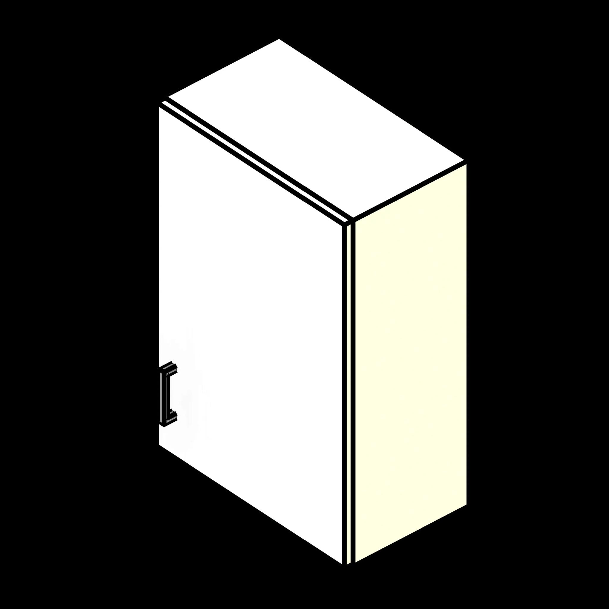 SSG Cabinet Lab Wall Cabinet PCS Solid Single Door Overlay