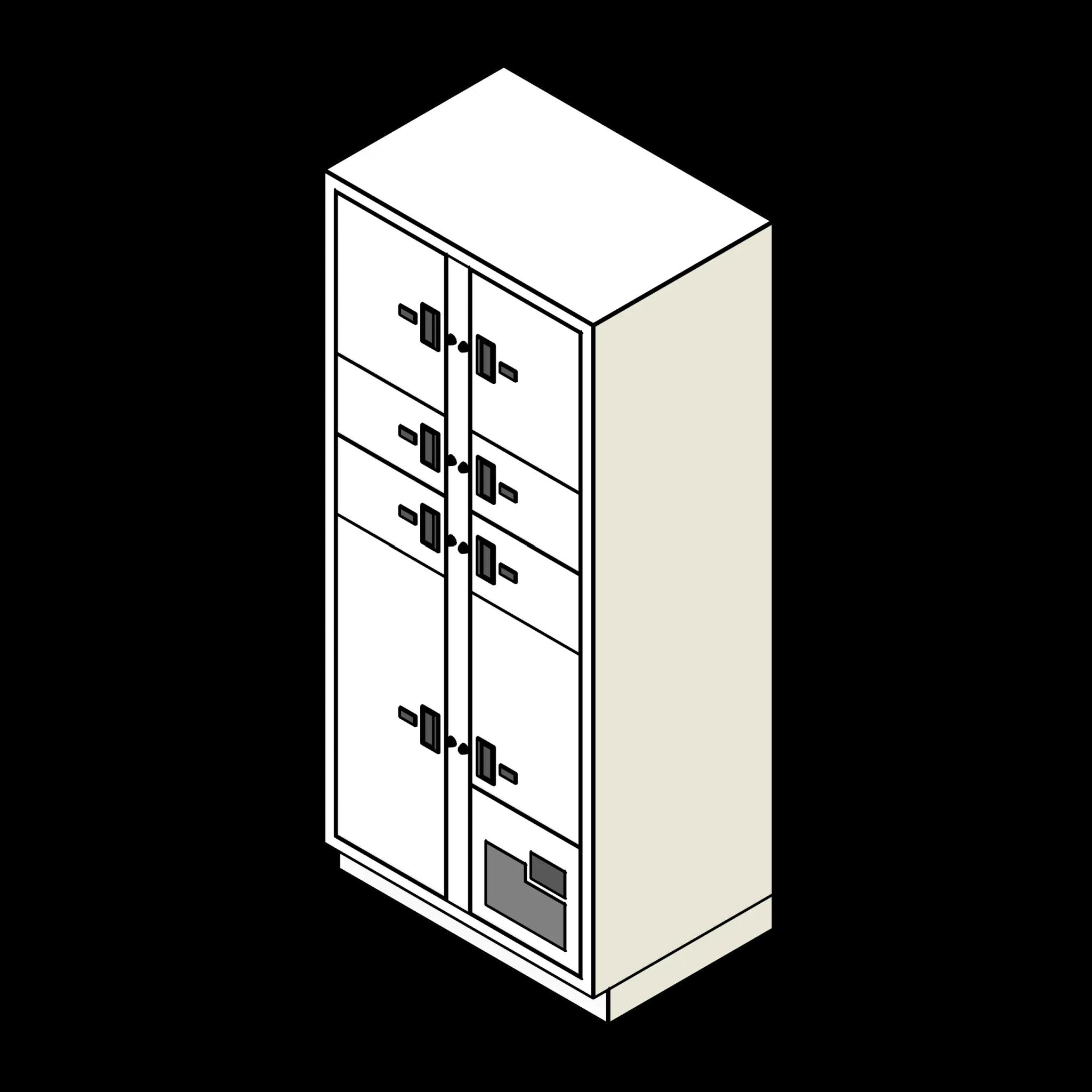  SSG Locker Evidence Configs 1-19 PCS Config 16