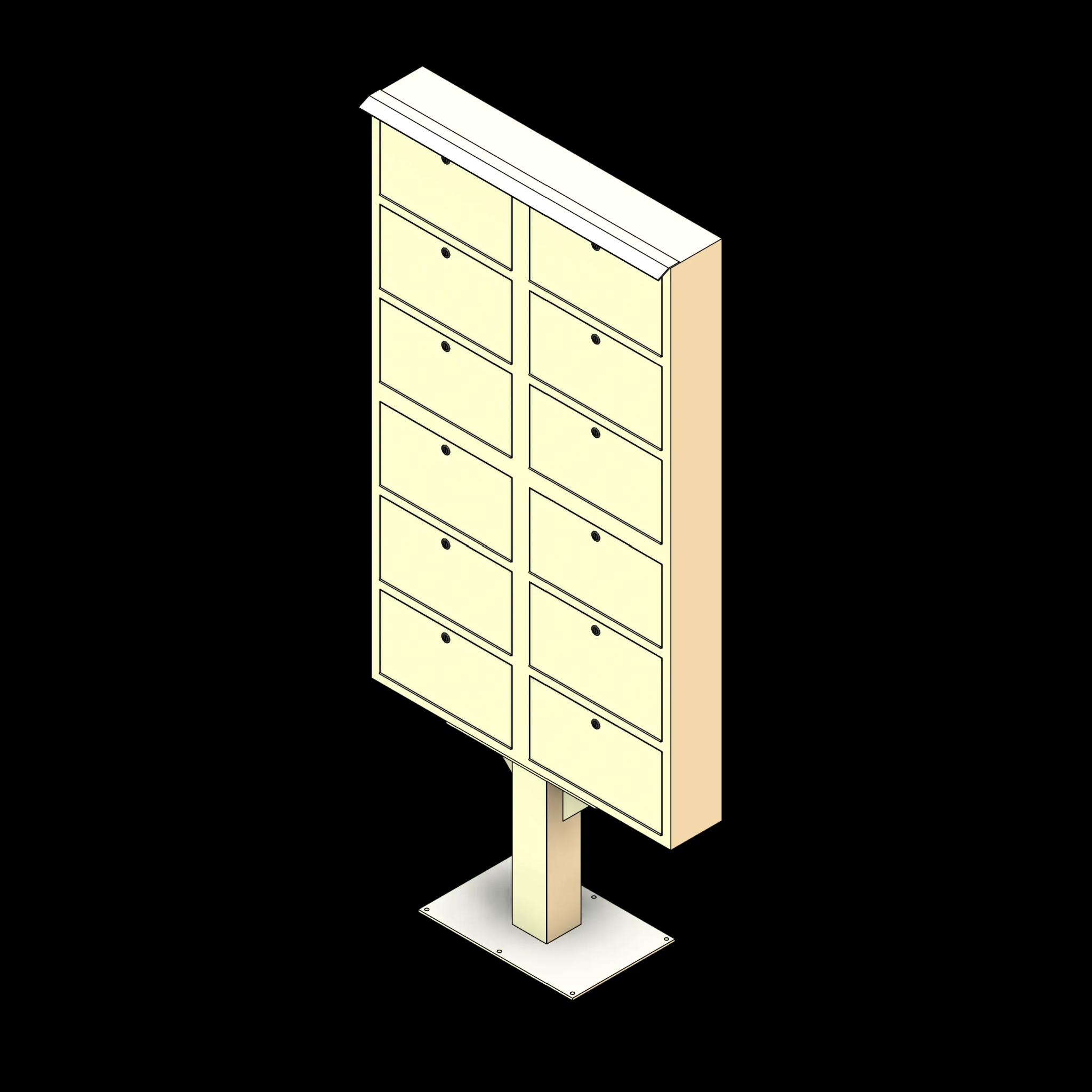 SSG Locker Outdoor Pistol Freestanding PCS 12 Pistol Large