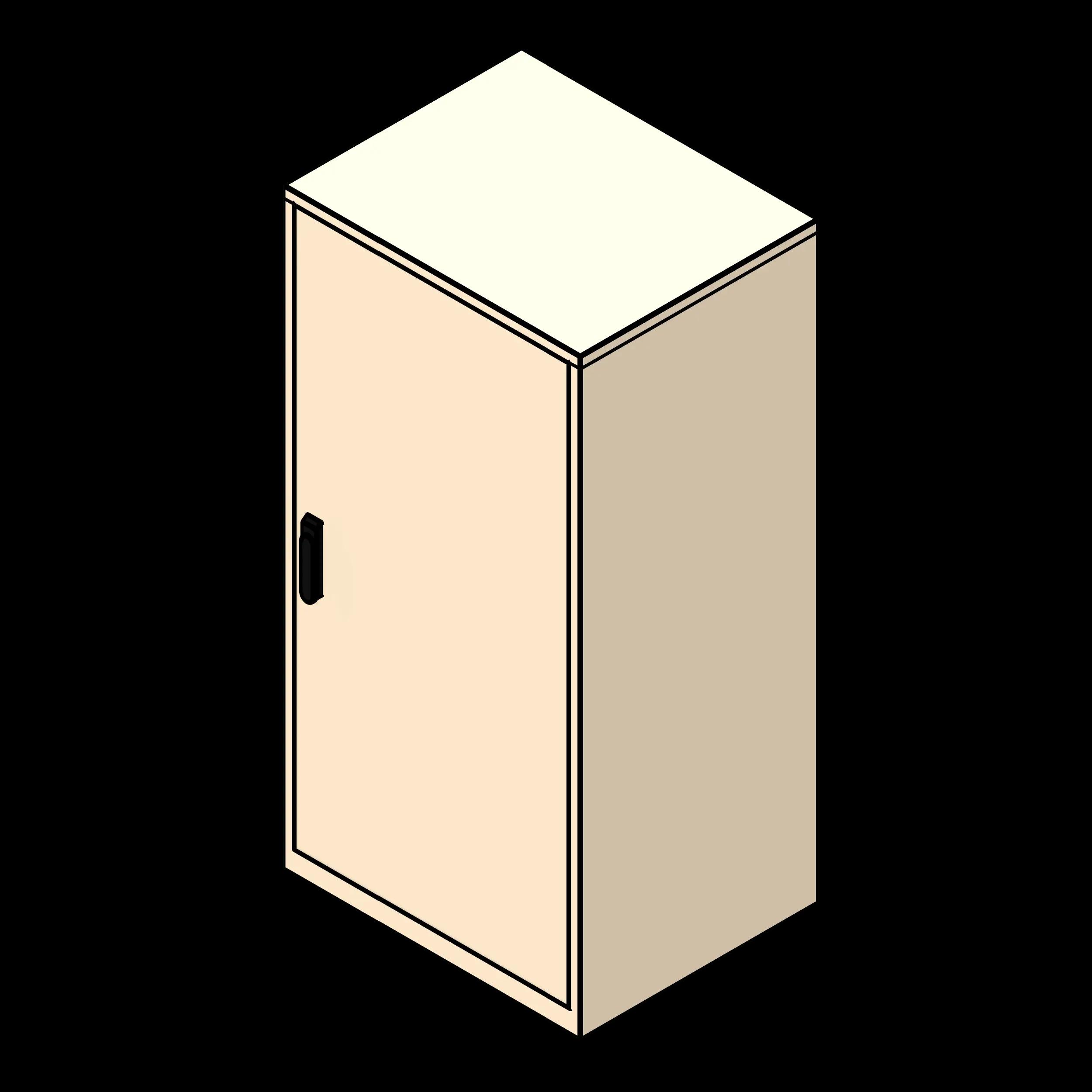 SSG Cabinet Museum Preservation Combo PCS Right Hinge Solid Door