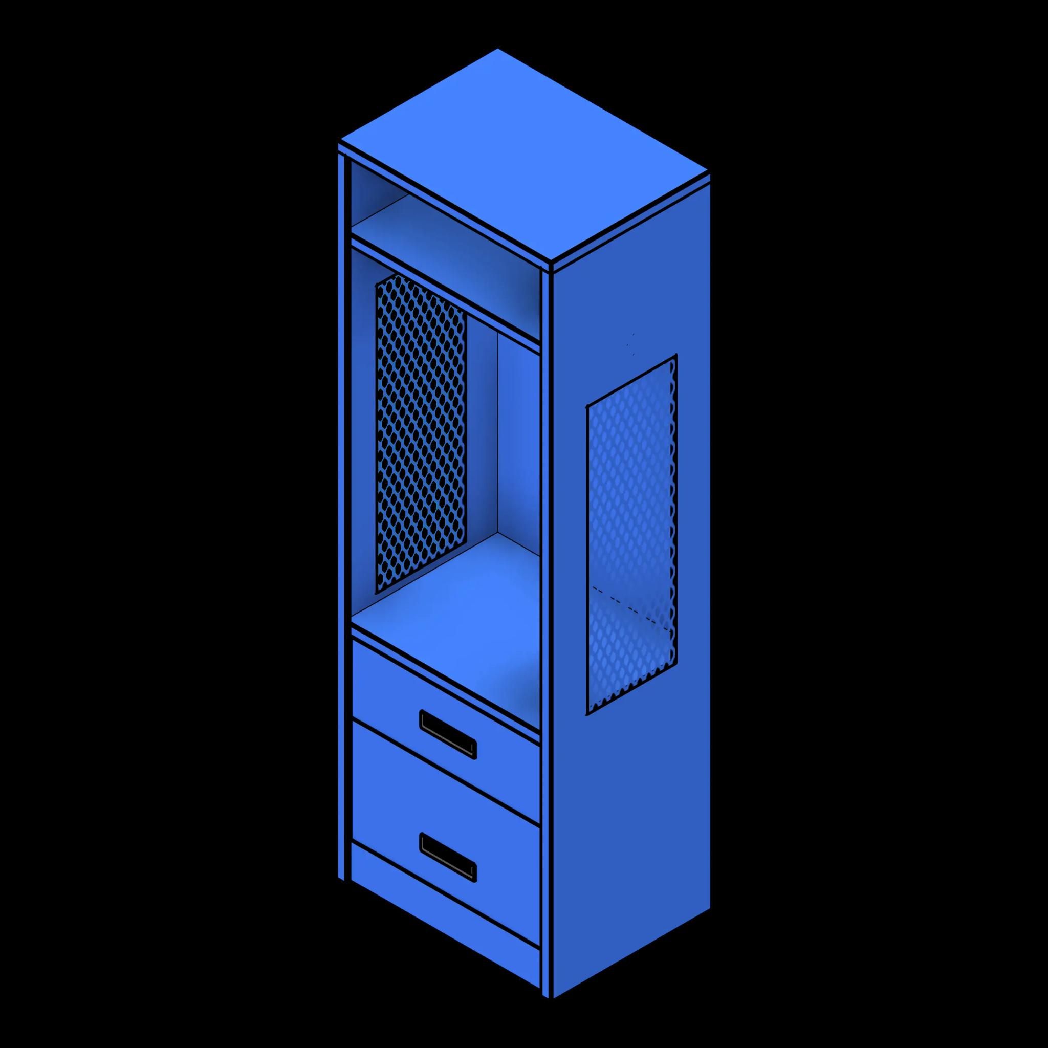 SSG Locker Athletic PCS 2 Drawers