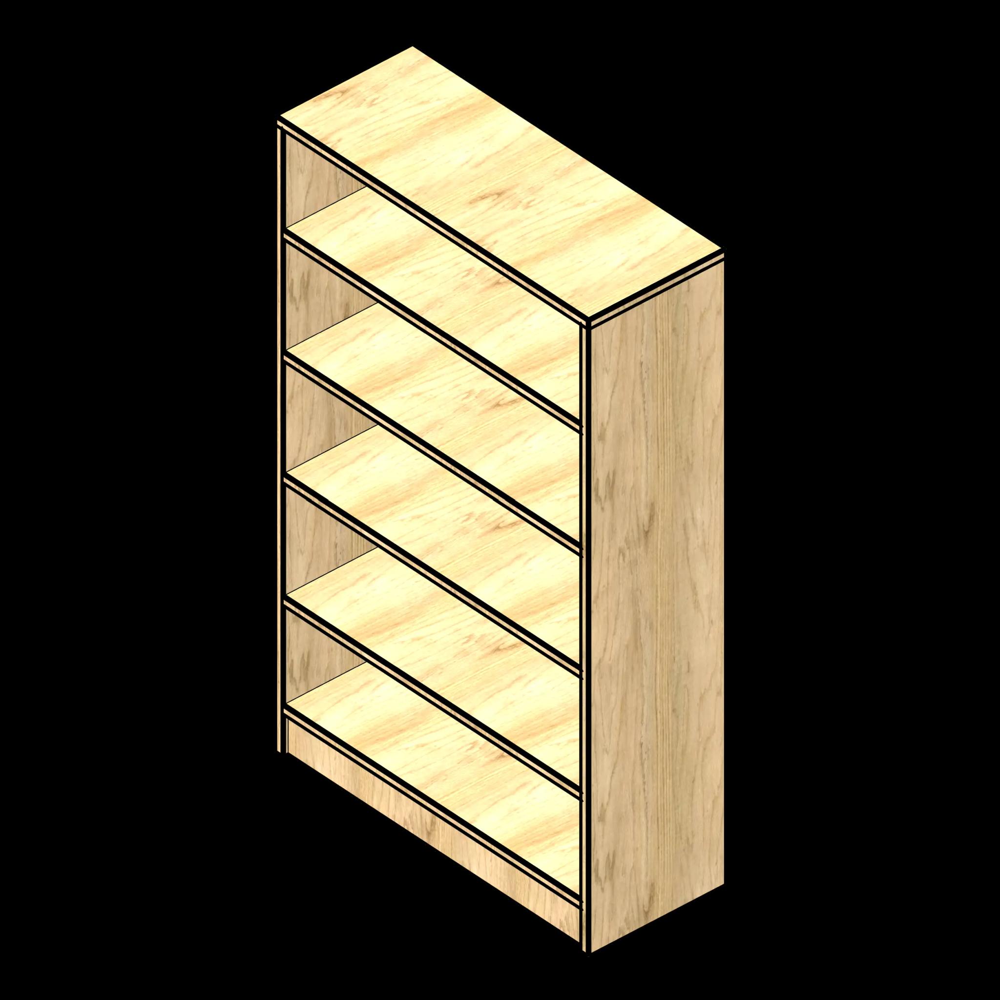 SSG Bookshelf Residential SDW 4 Shelves