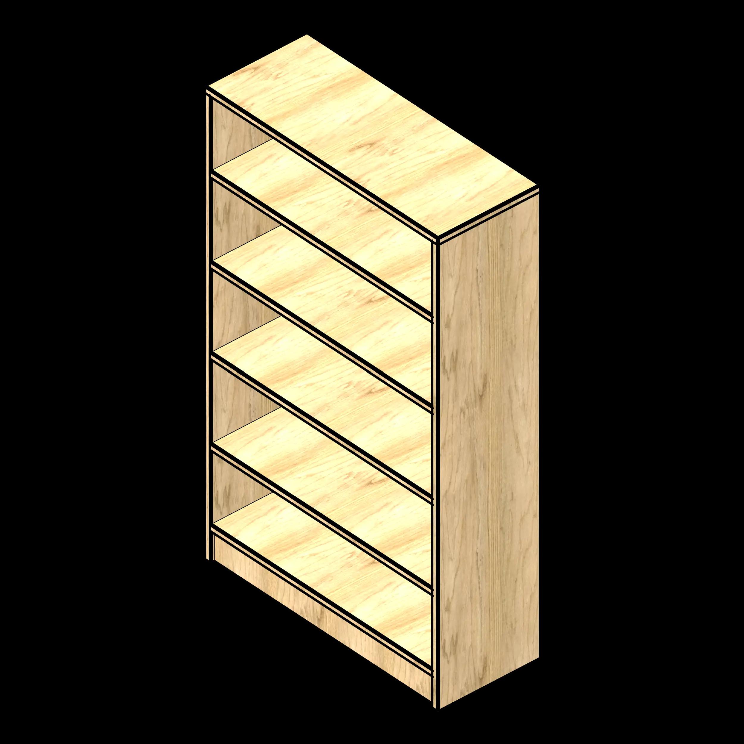 SSG Bookshelf Residential SDW 4 Shelves