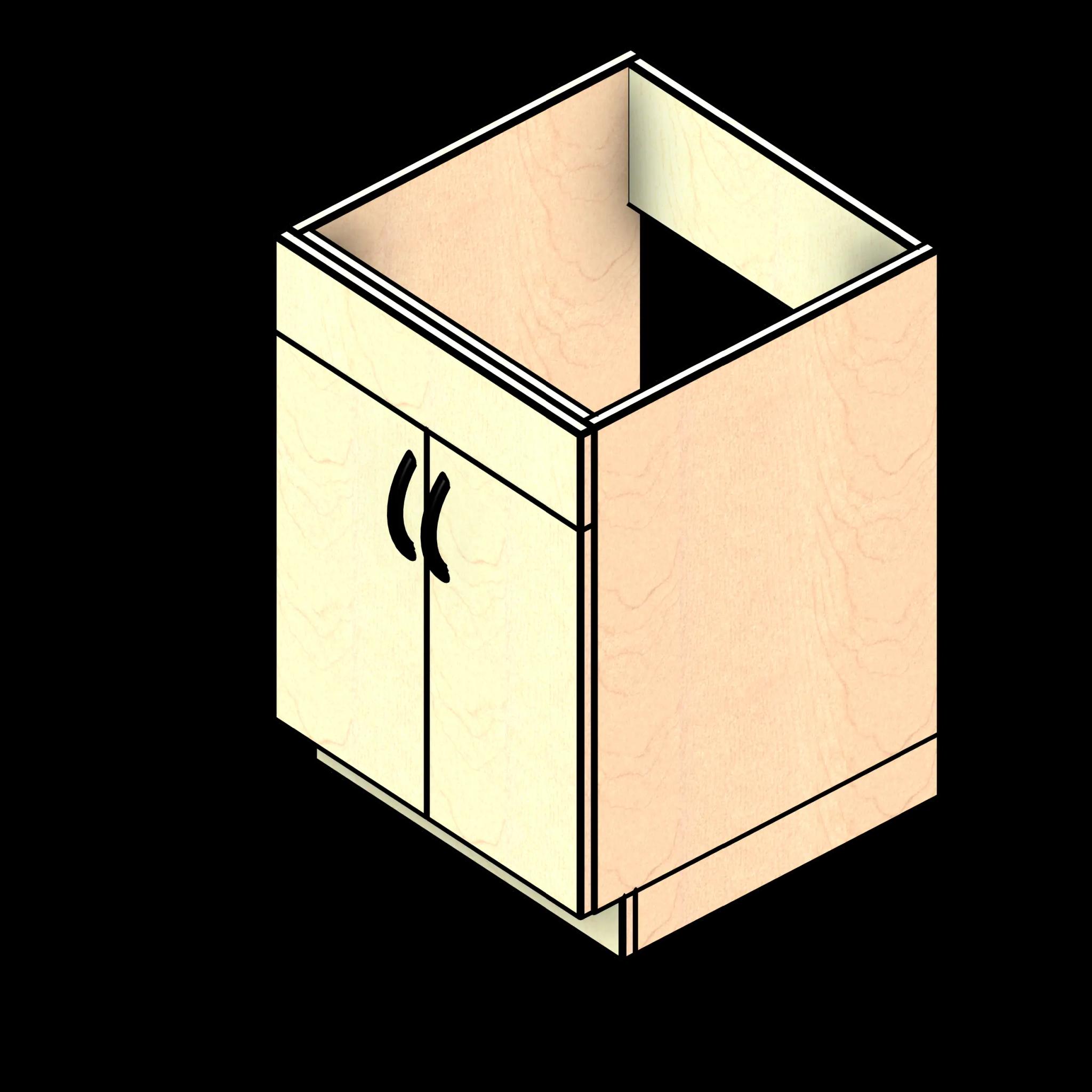 SSG Cabinet Base Sink 2 Door LAM