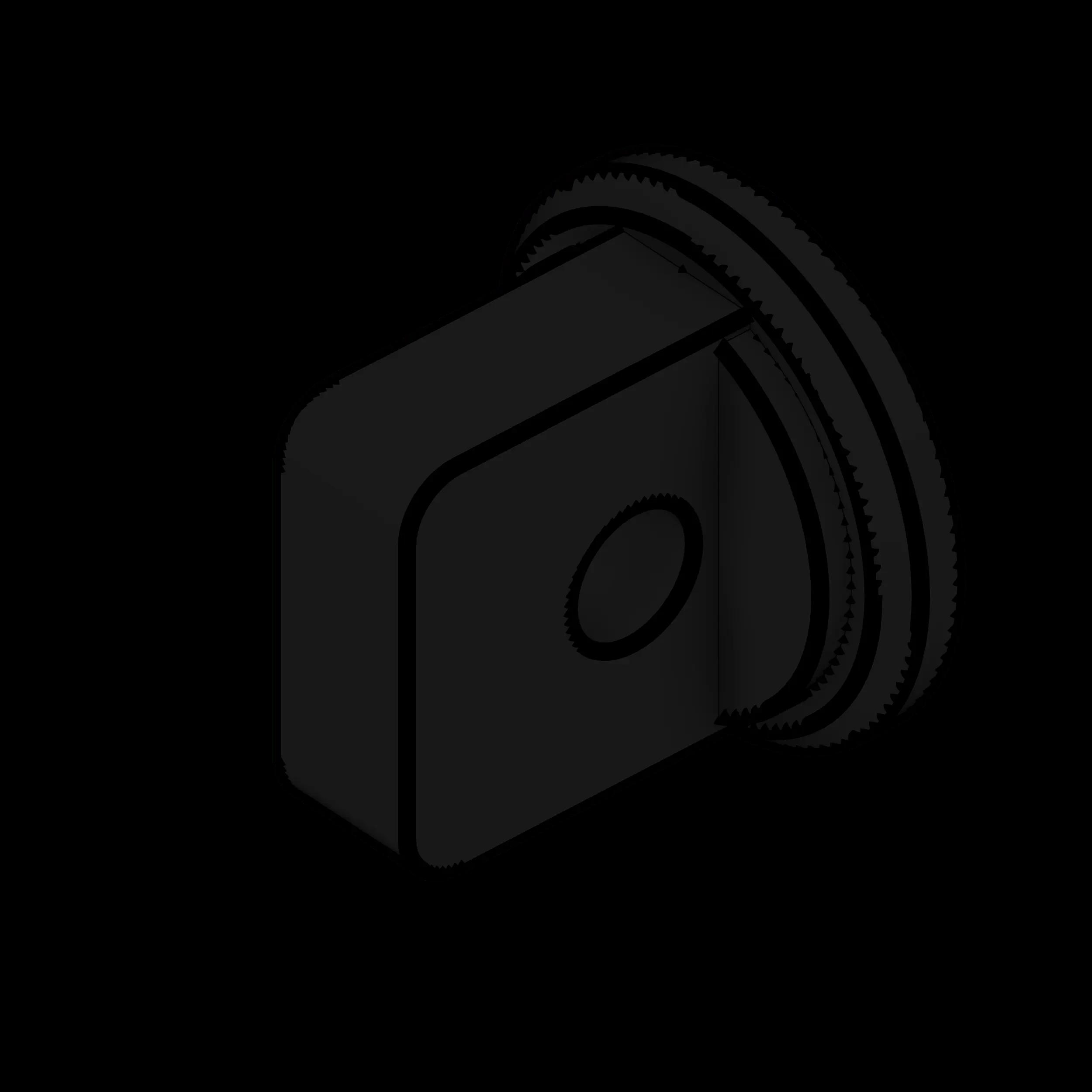 SSG Lock Mechanical Hasp Padlock CHR without Padlock