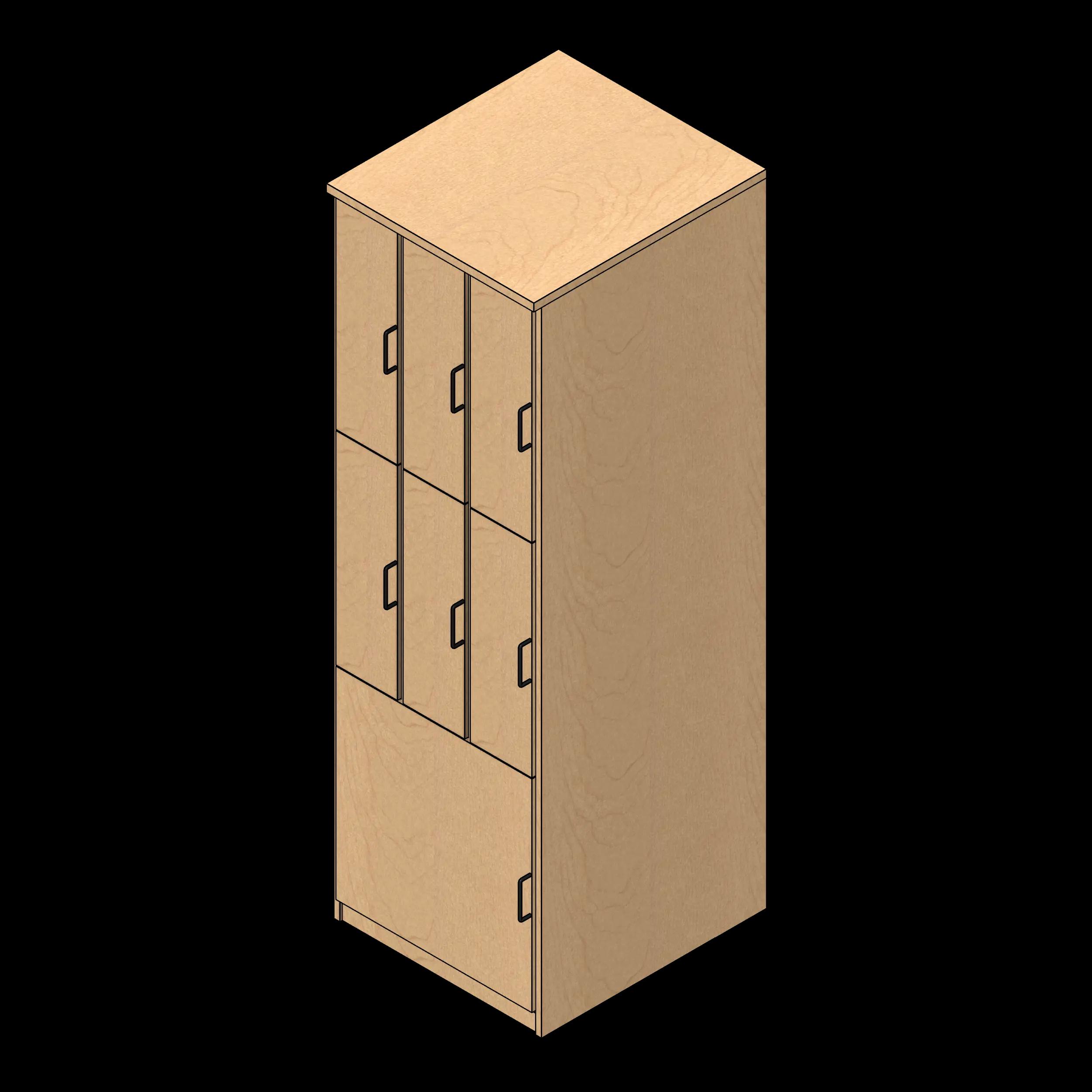 SSG Locker Instrument Combo LAM L C Compartments
