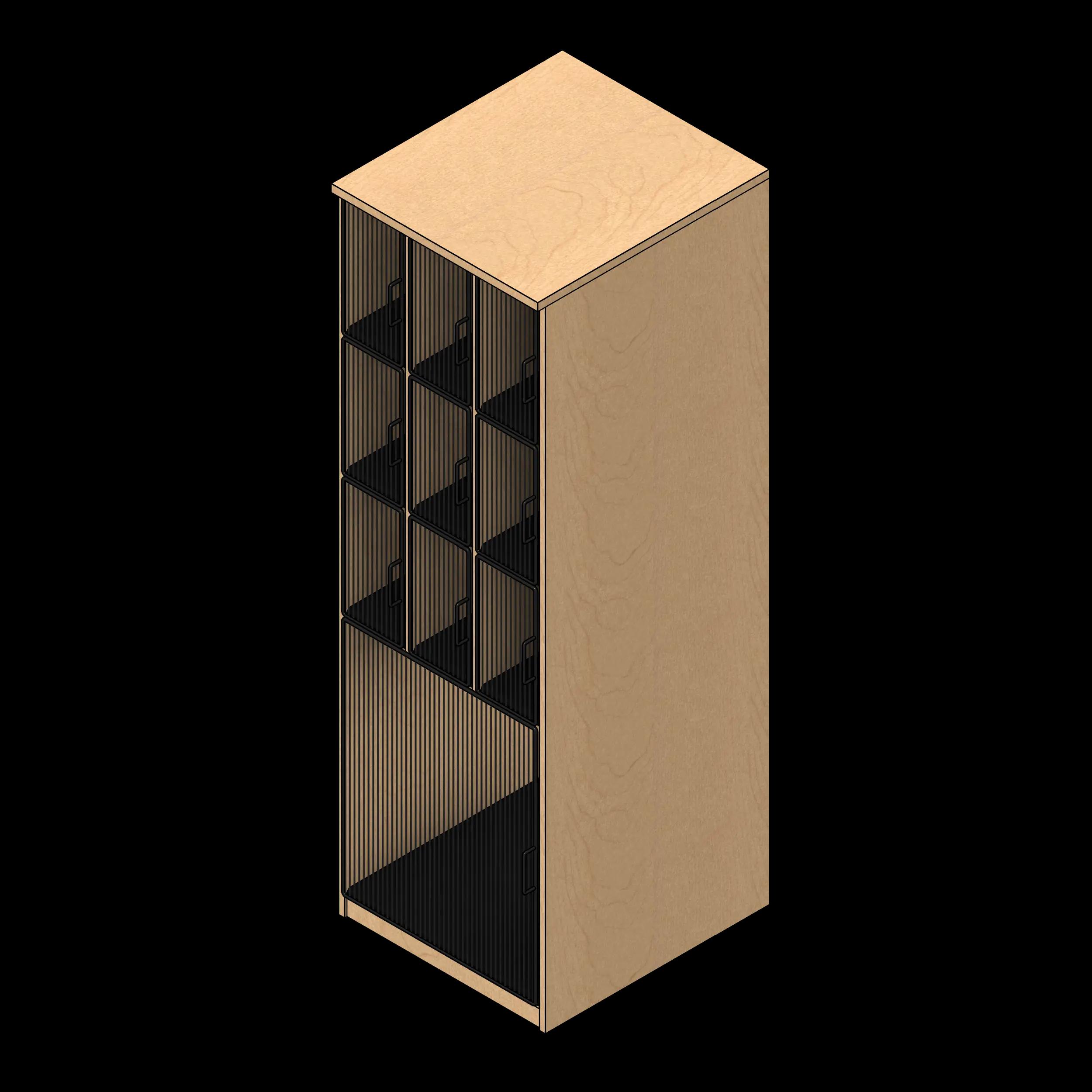 SSG Locker Instrument Combo LAM A G Compartments