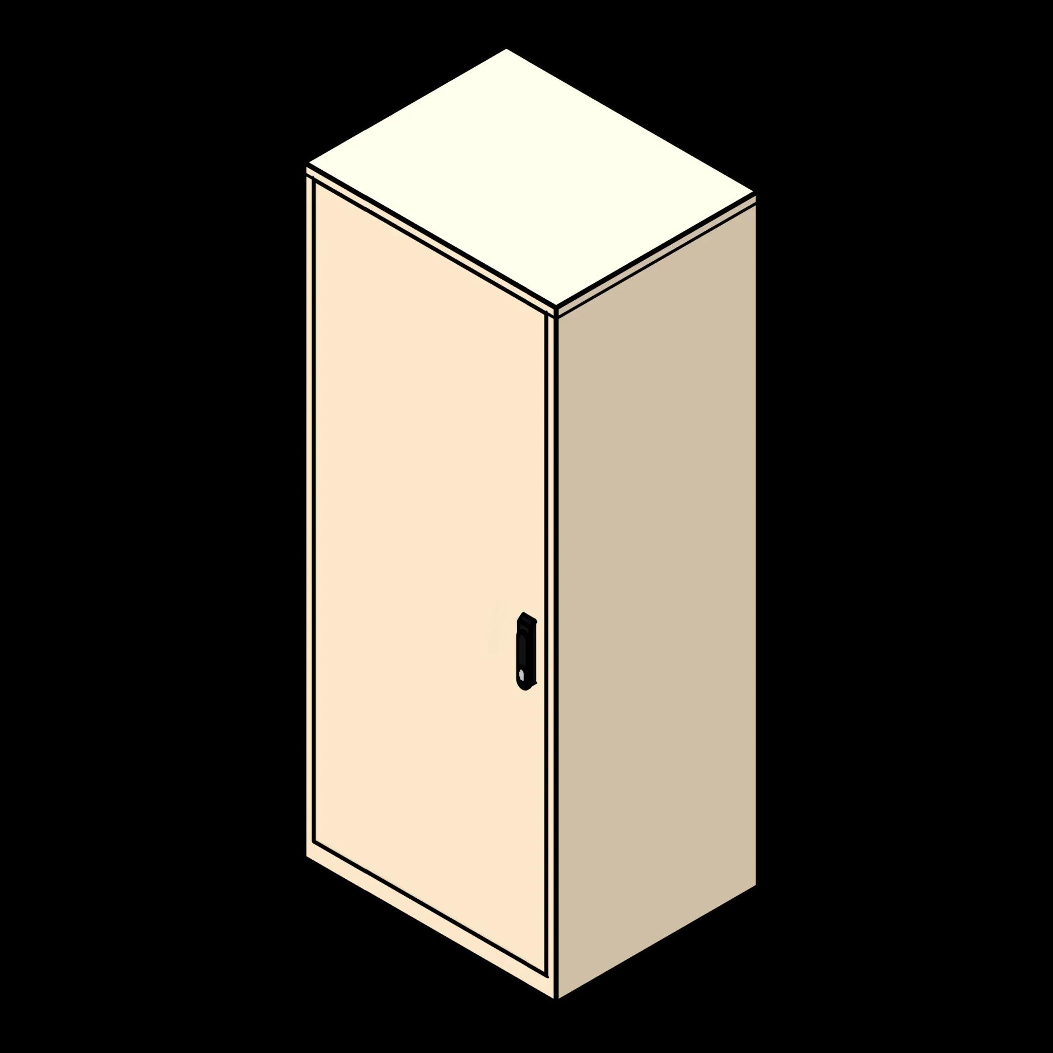 SSG Cabinet Museum Preservation Drawers PCS 30x24x72 Left Hinge Solid Door