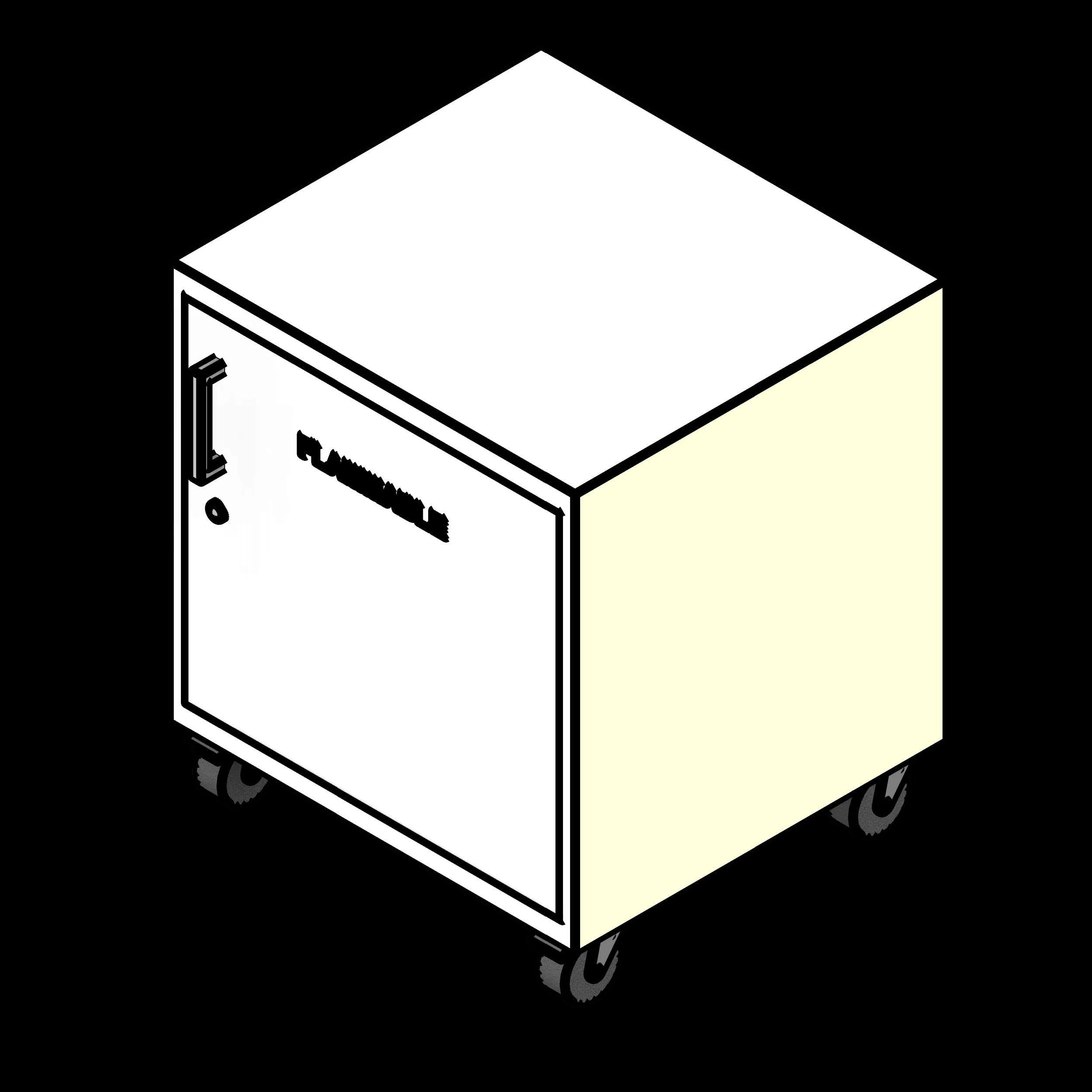  SSG Cabinet Lab Base Flammable PCS 1 Door Inset Mobile