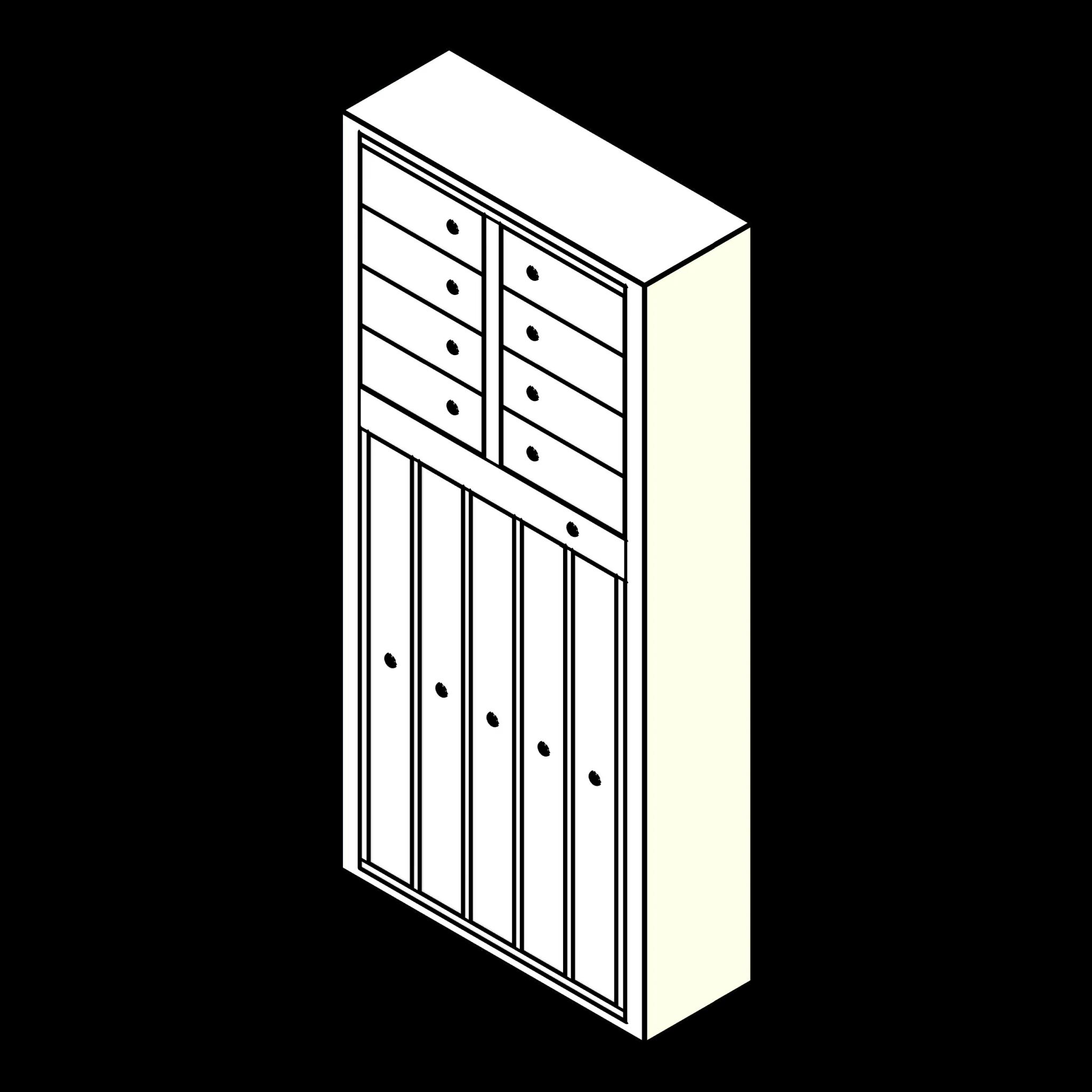 SSG Locker Gun Freestanding PCS 8 Handgun 5 Long Gun