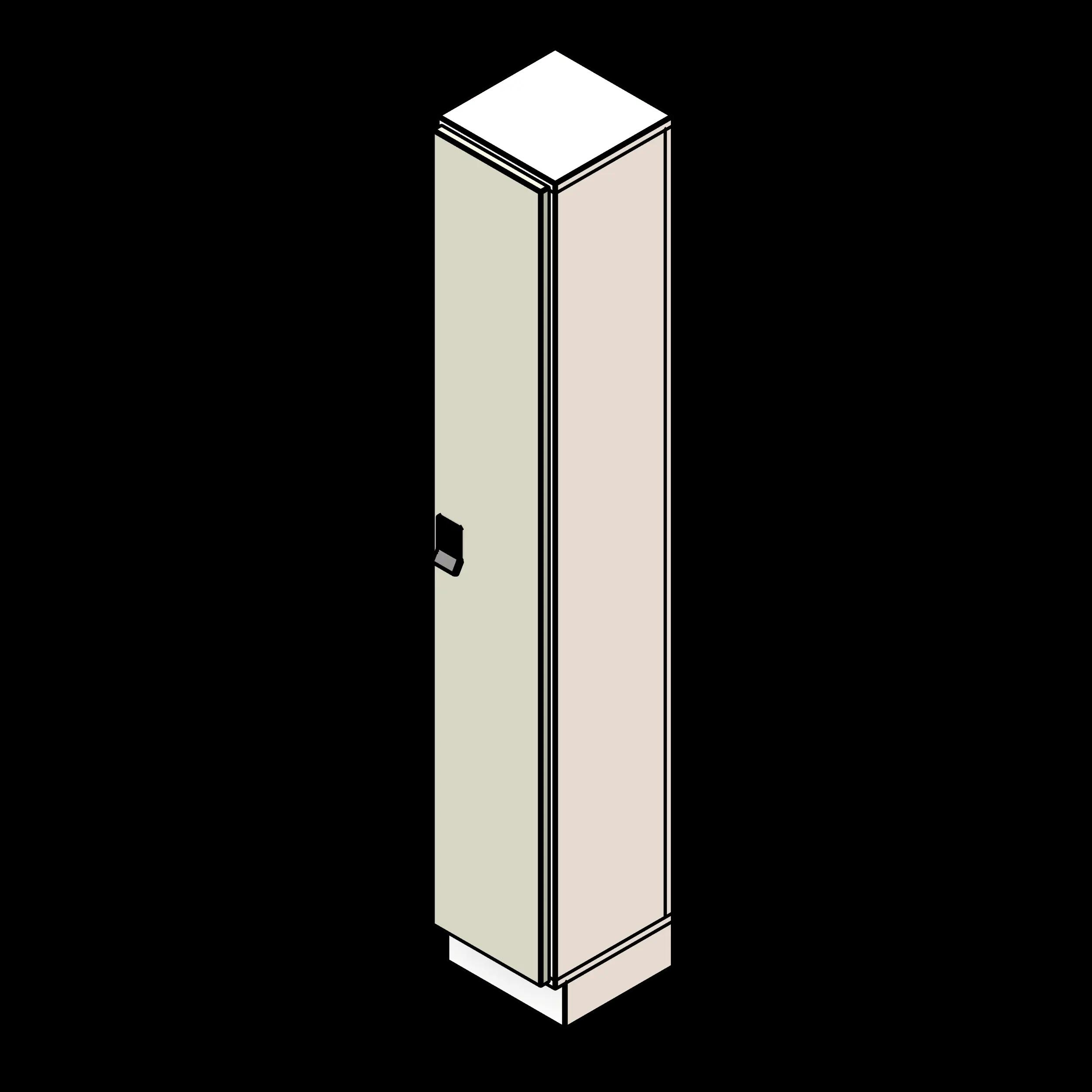 SSG Locker Day Use PCS 1 Column 1 Tier