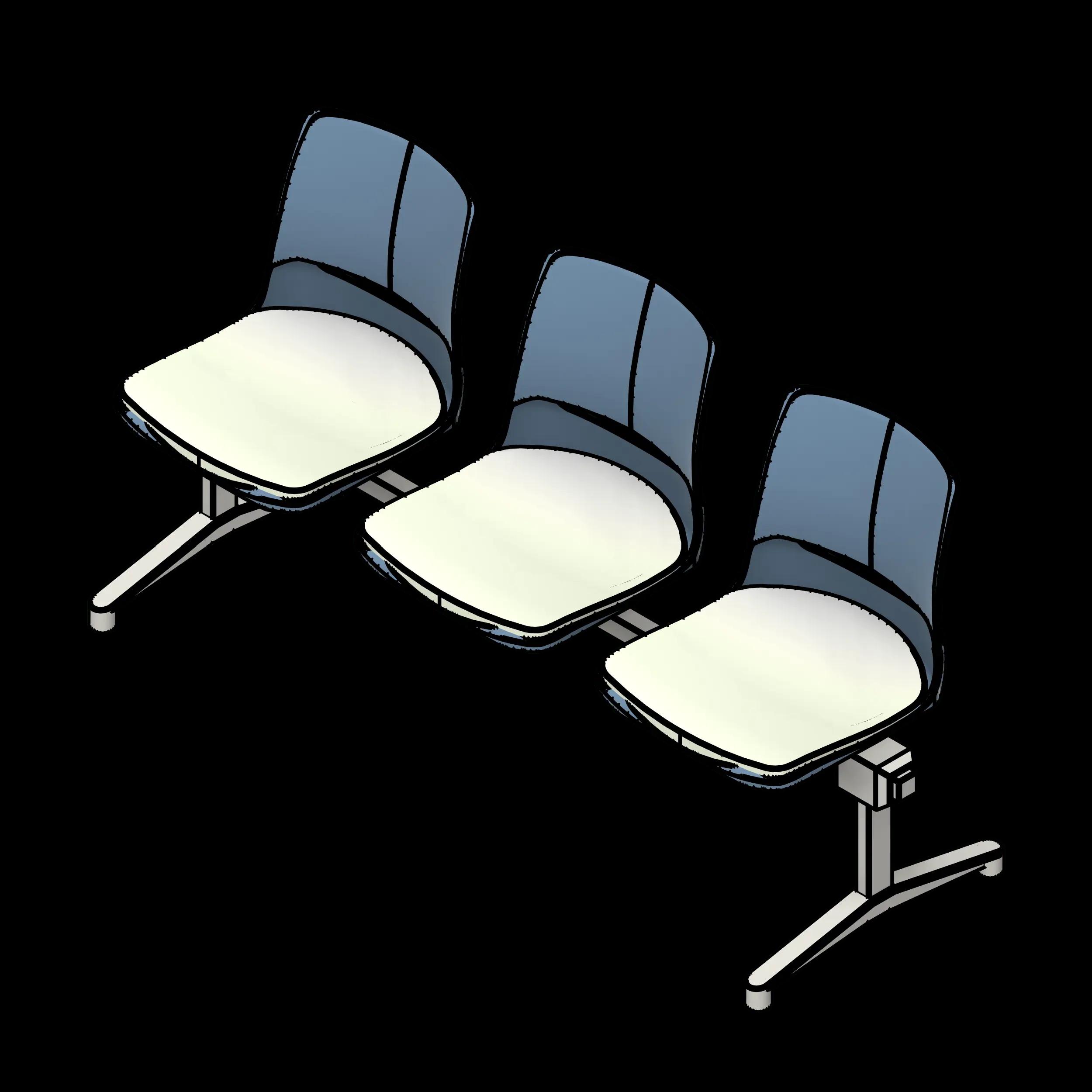 SSG Seat Tandem Shell PPL 3 Seats