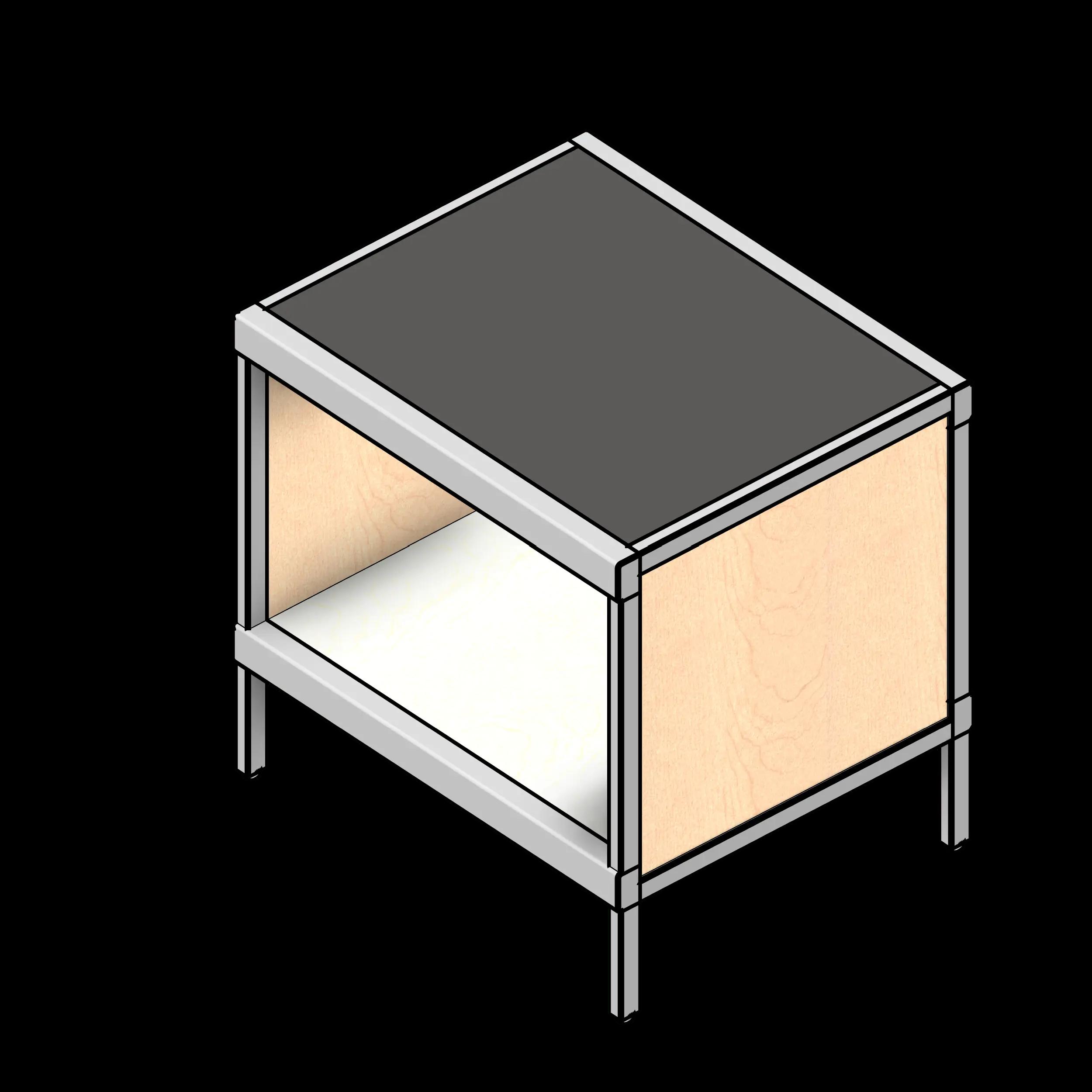 SSG Console Cabinet Full Shelf LAM