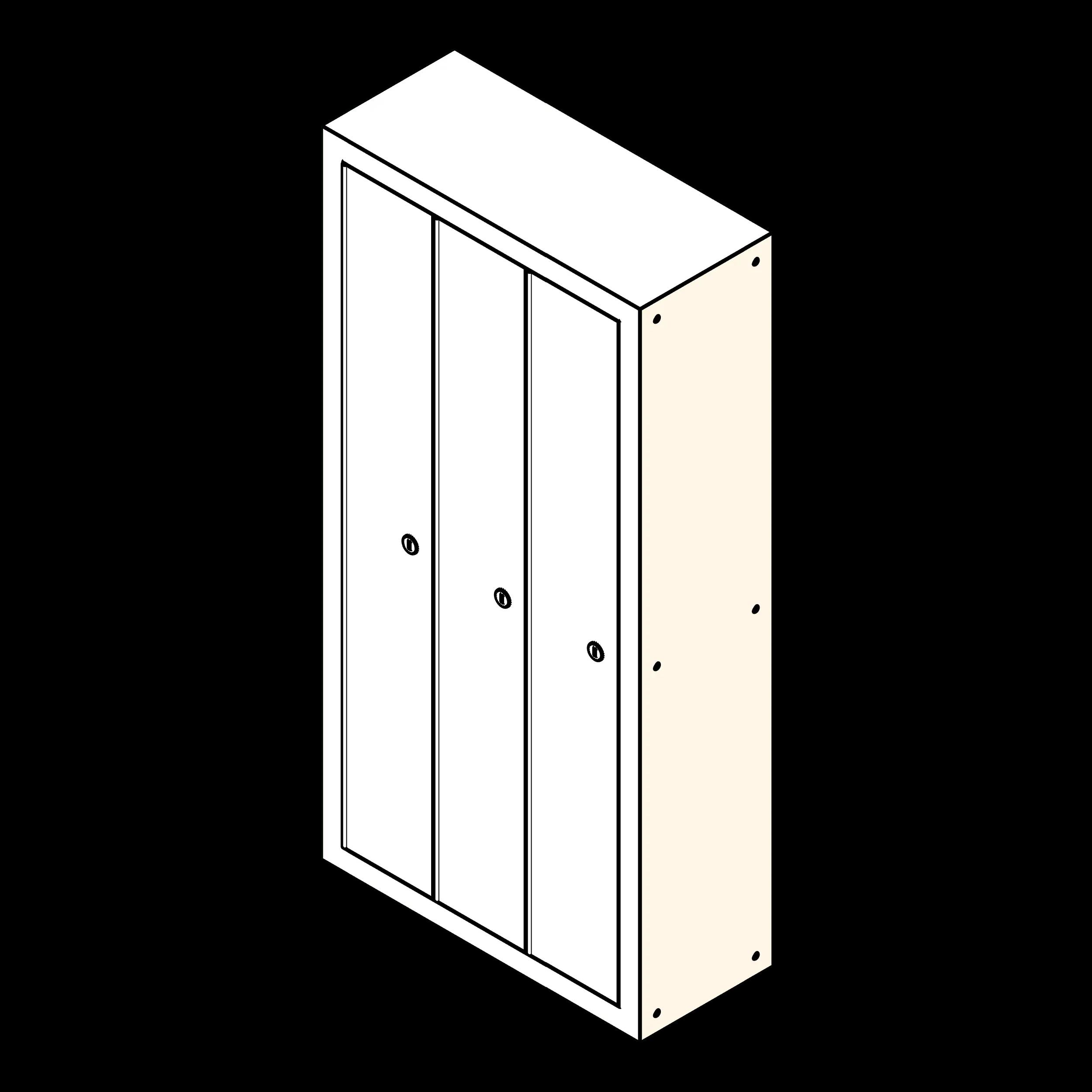 SSG Locker Weapon Long Gun PCS