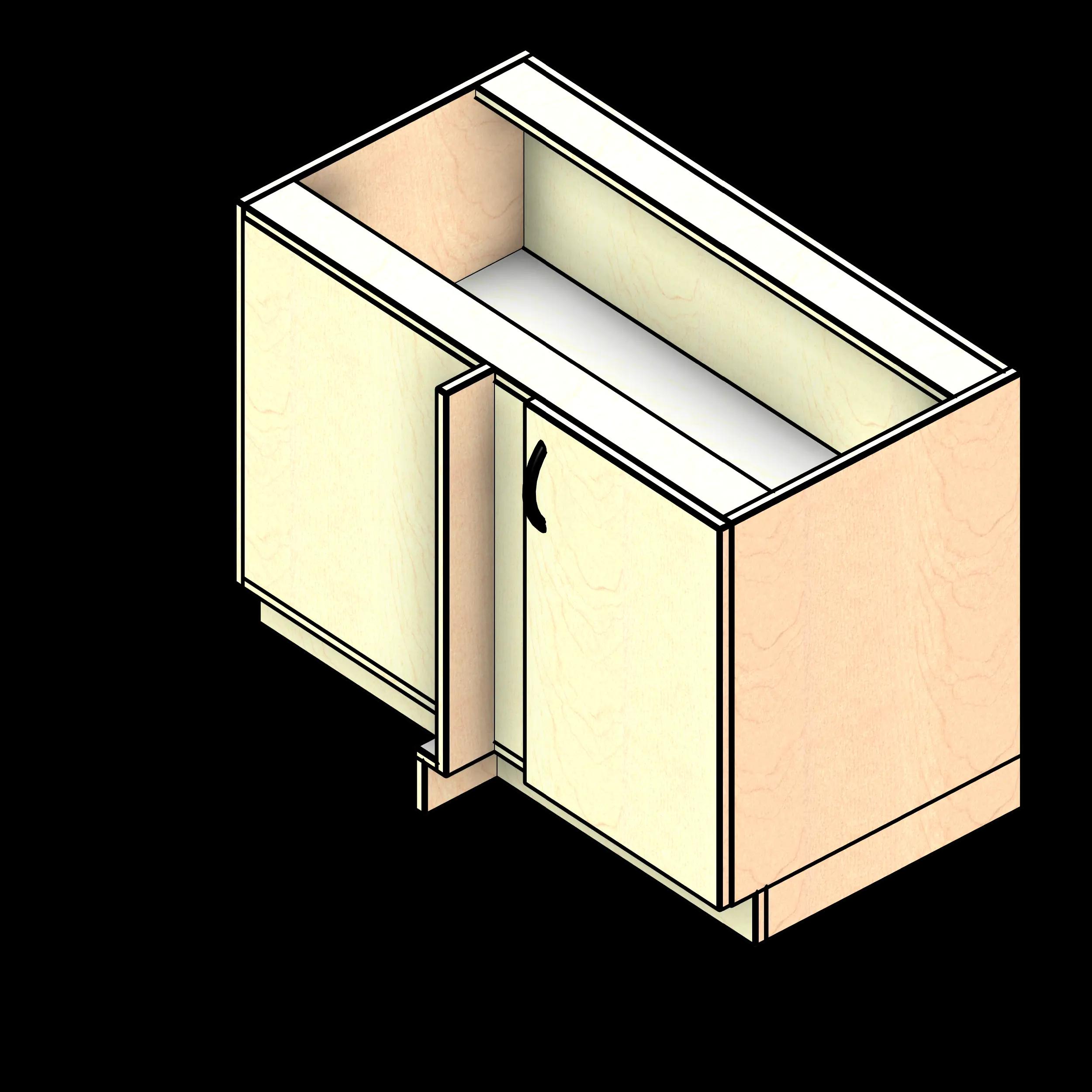SSG Cabinet Base Corner Door LAM Right Hinge