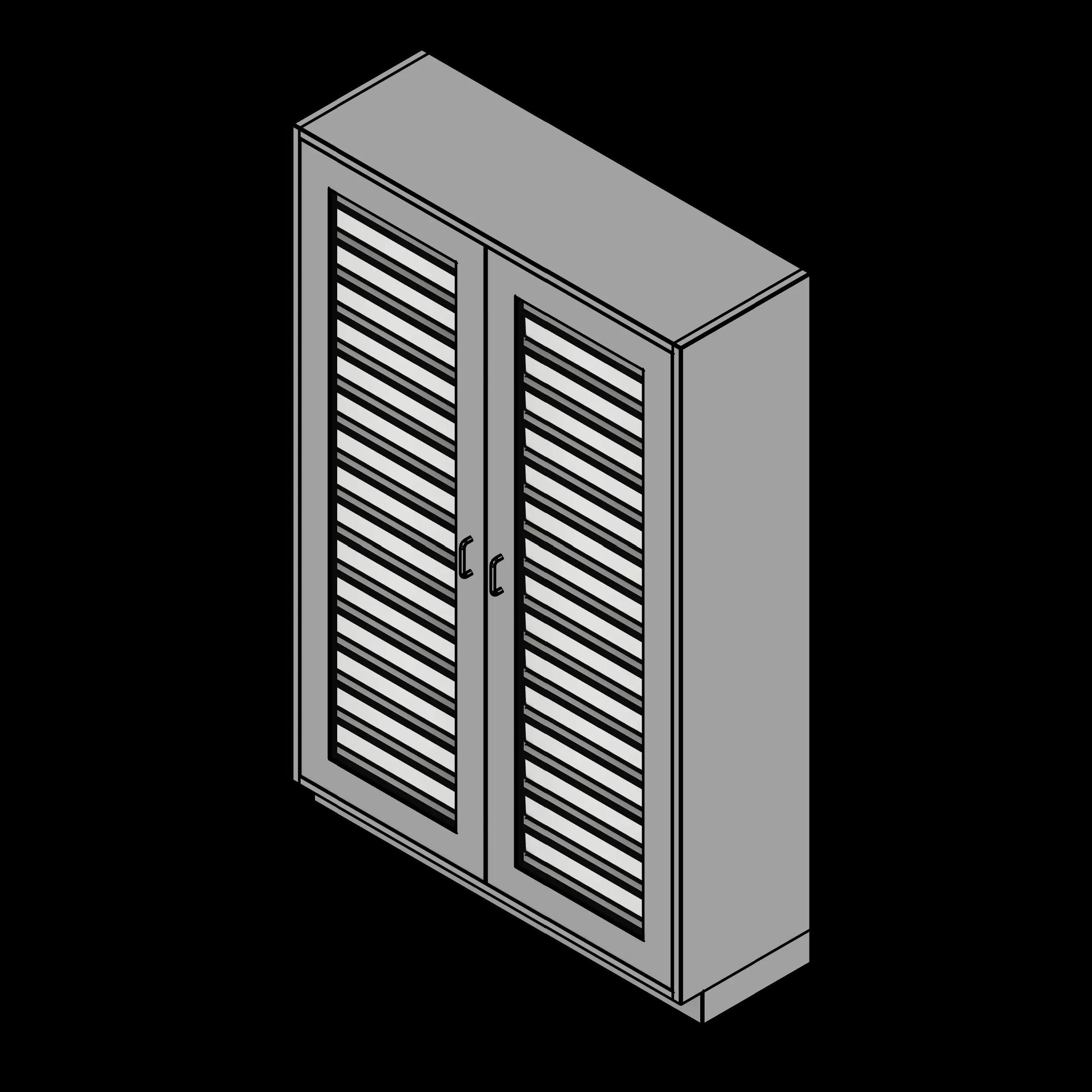 SSG Cabinet Medical Supply SST Double Width Glass Door