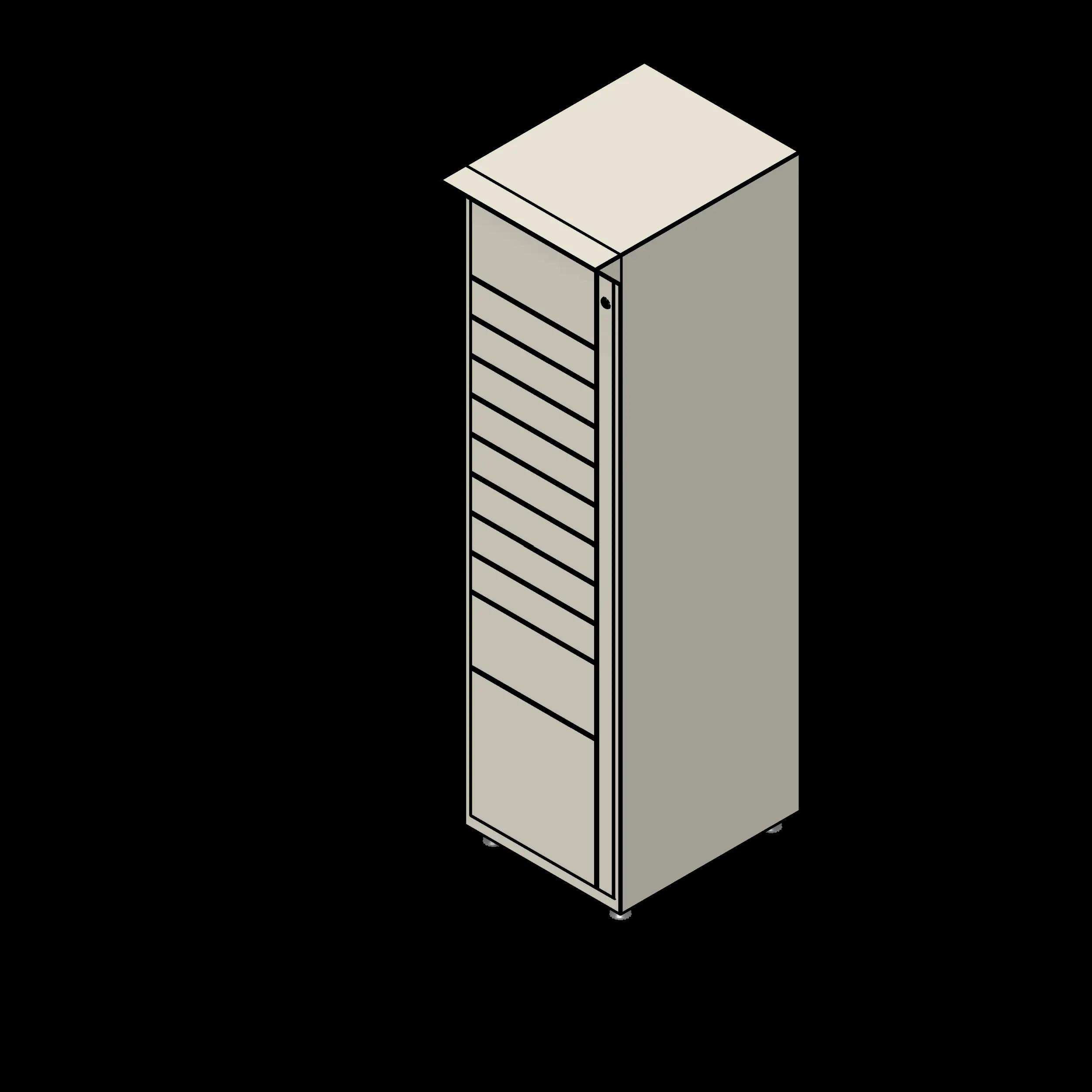 SSG Locker Smart Parcel PCS 111 Half Bank 11 Doors