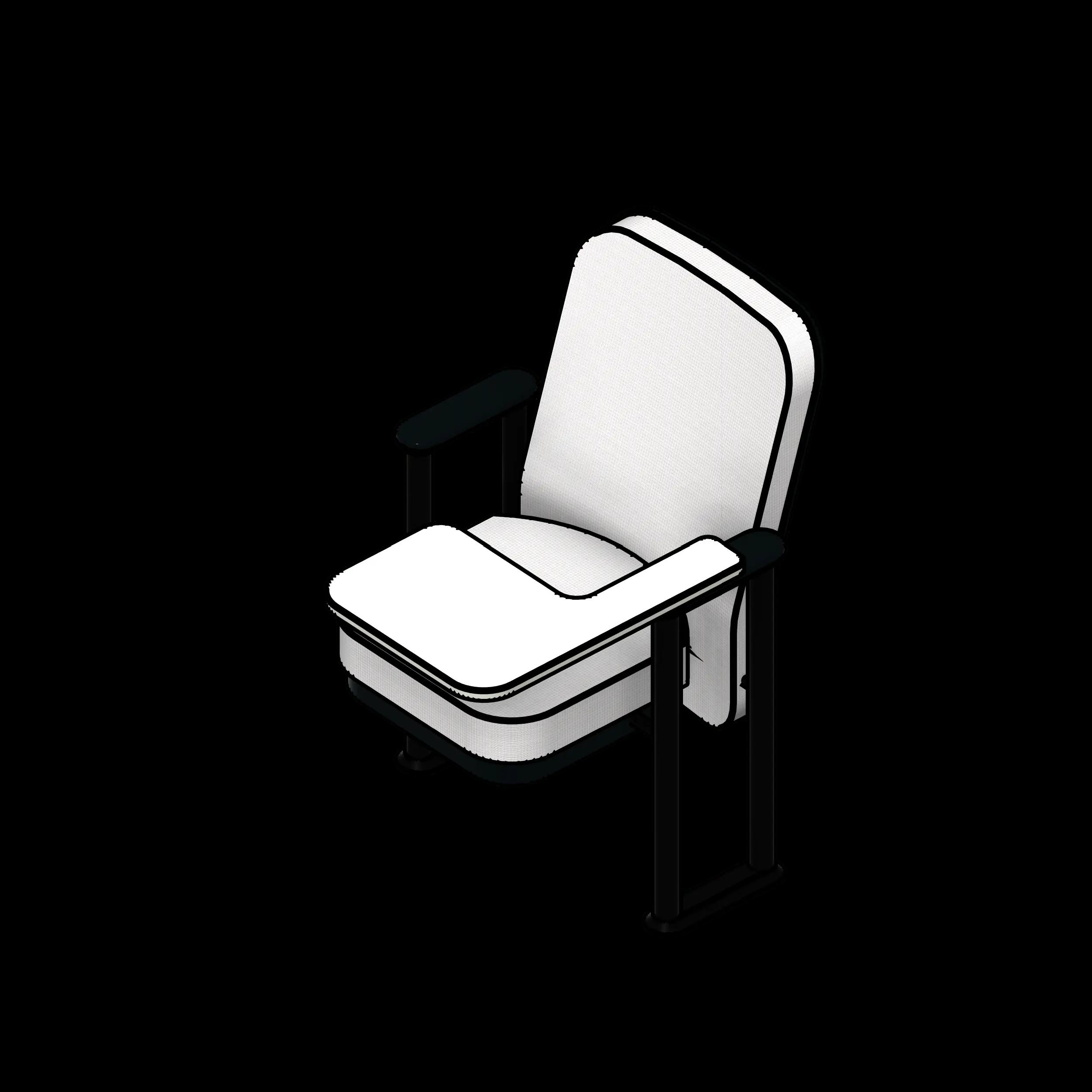 SSG Seat Auditorium PCS Left Large Table Open Upright