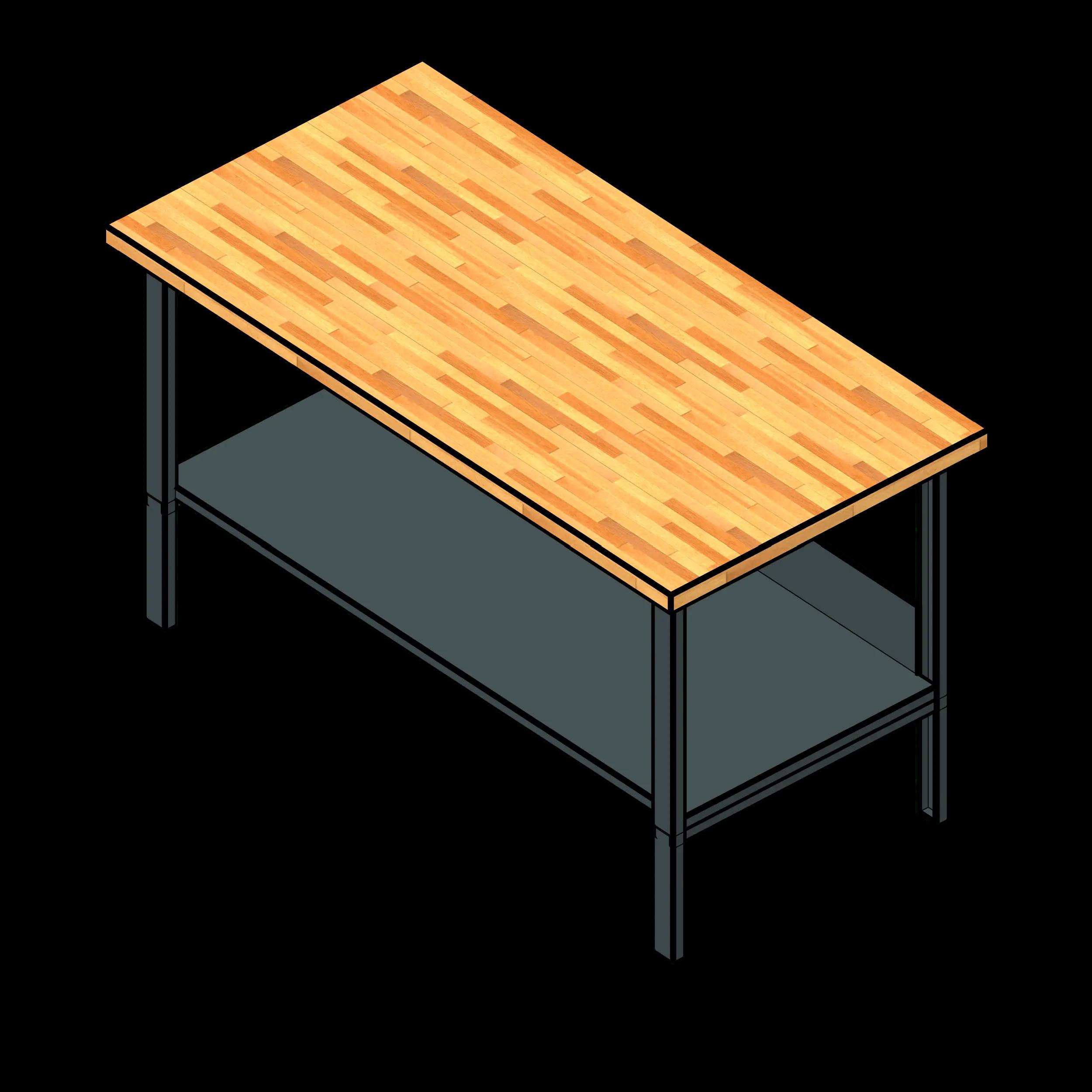 SSG Industrial Workbench PCS Bottom Shelf