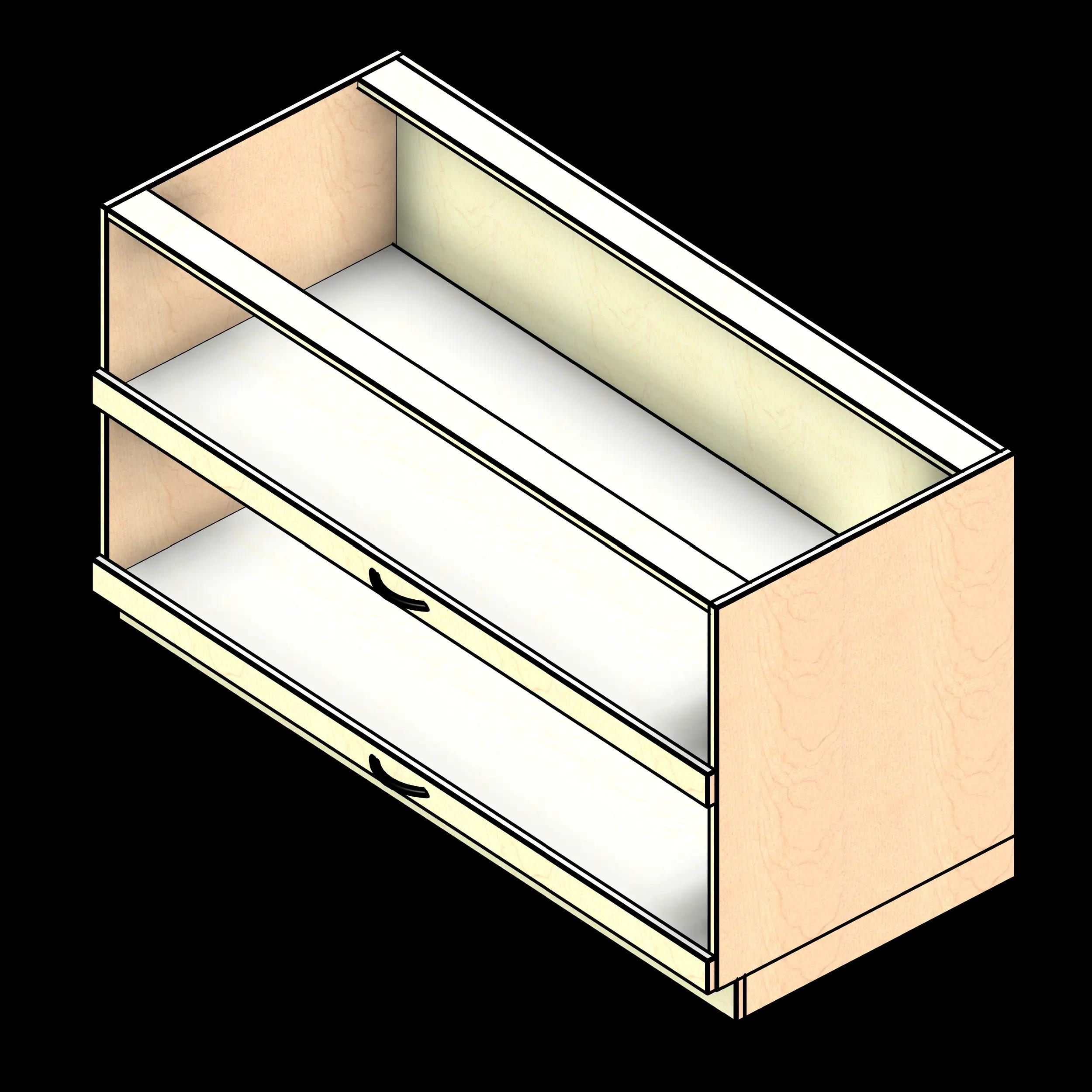 SSG Cabinet Base Shelf Mannequin LAM