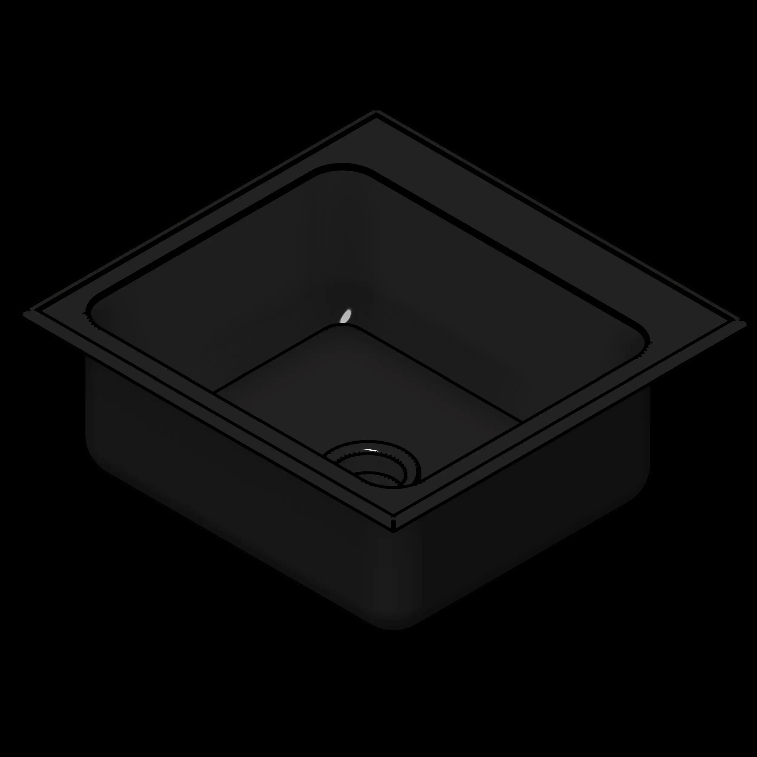 SSG Sink Single Bowl Ledge SST 21x22