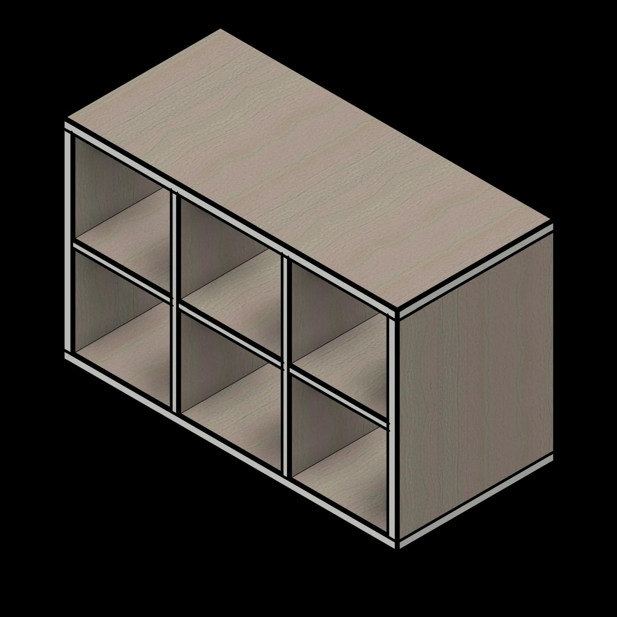  SSG Cubby Educational LAM 2 Tiers Stationary