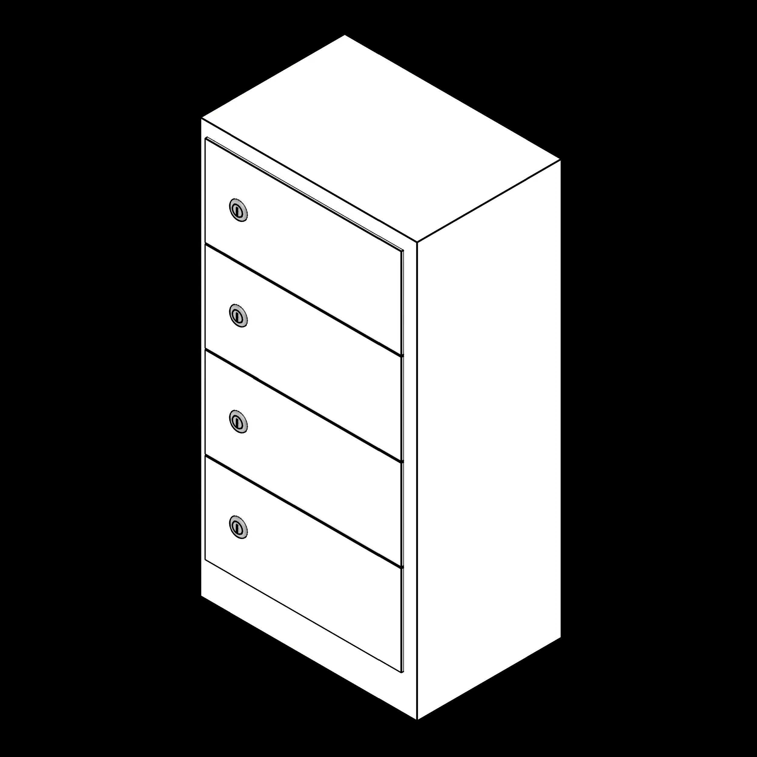 SSG Locker Sidearm Stacking PCS 4x1