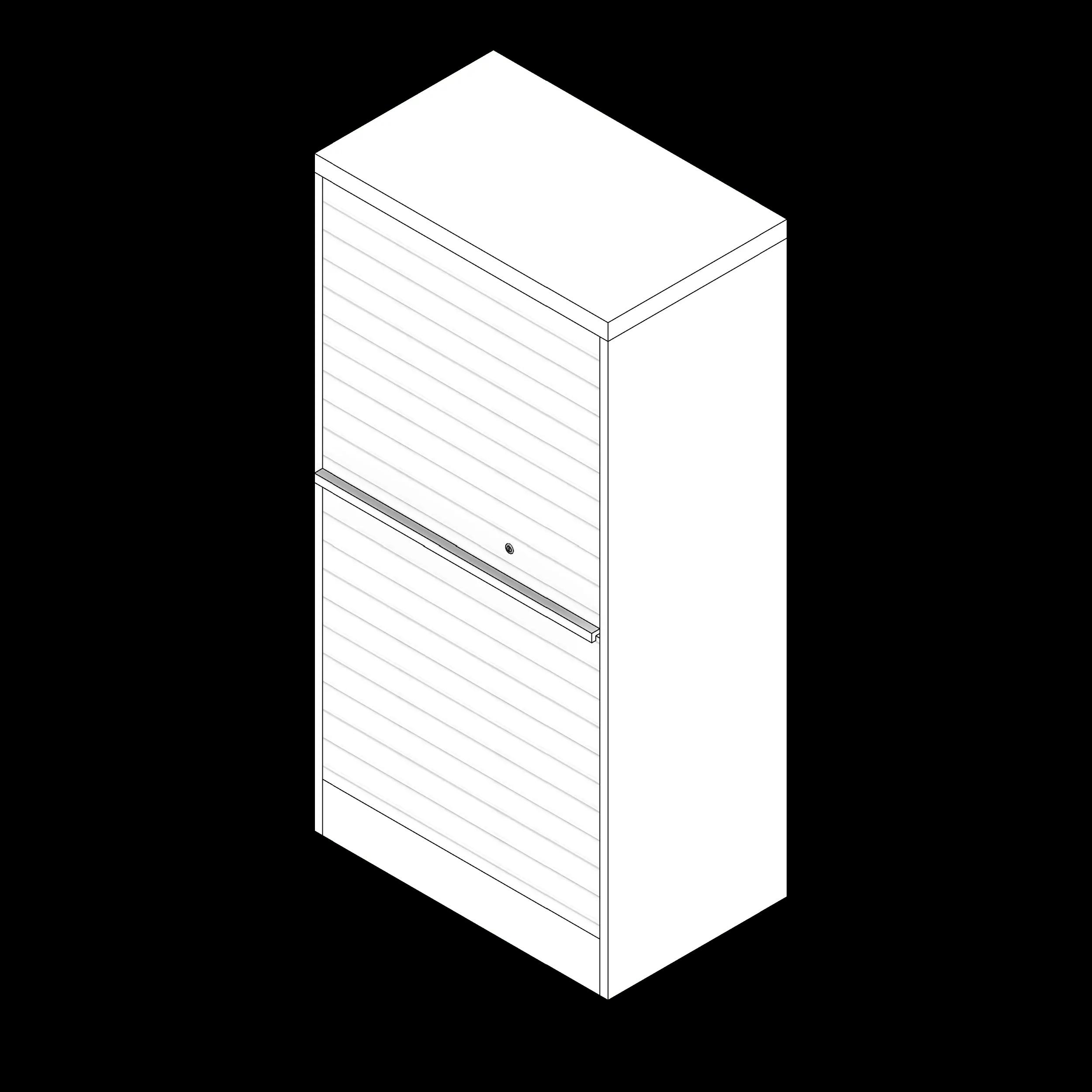 SSG Locker Gun Universal PCS Closed Tambour Door