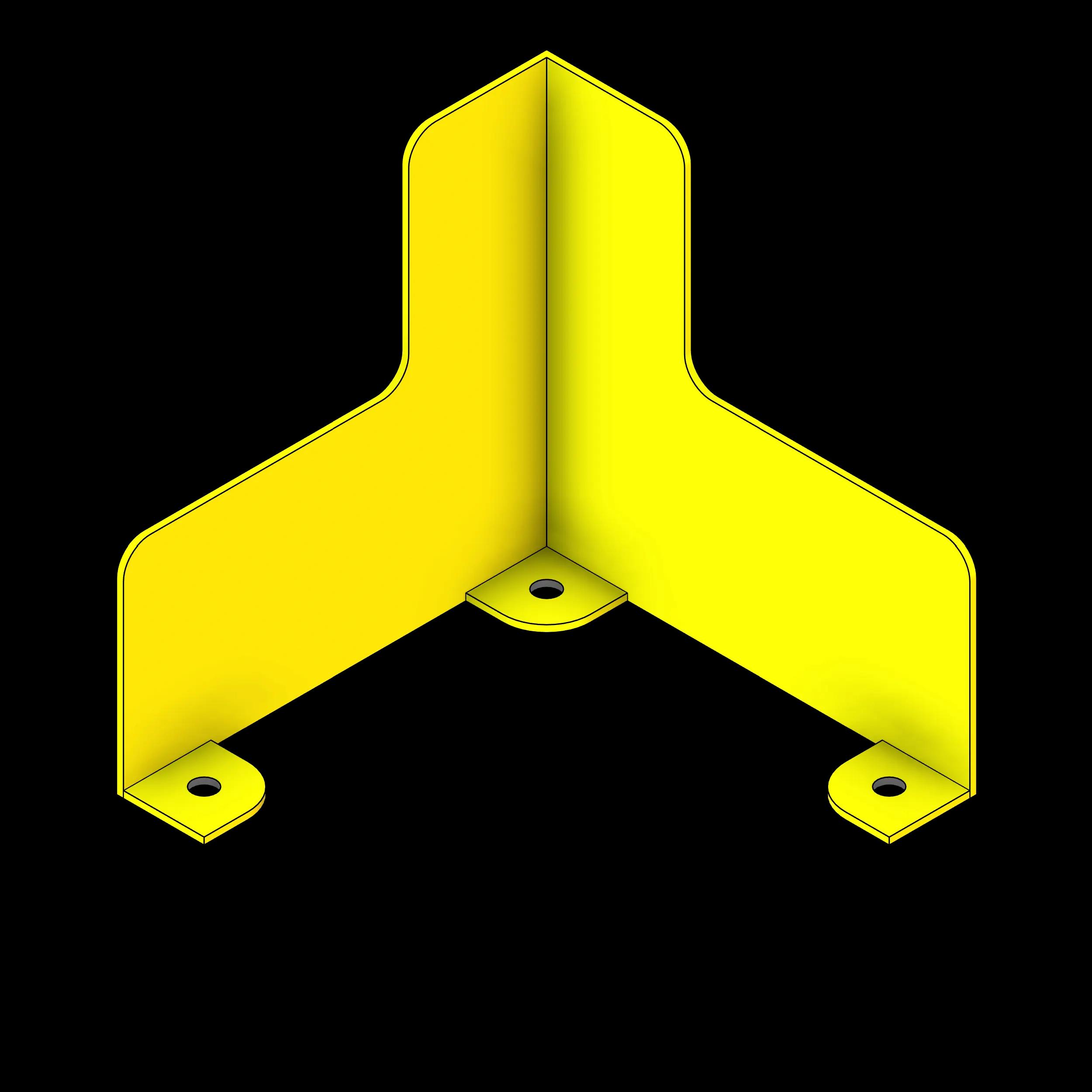 SSG Corner Guard Industrial Safety PCS 24 Anchors