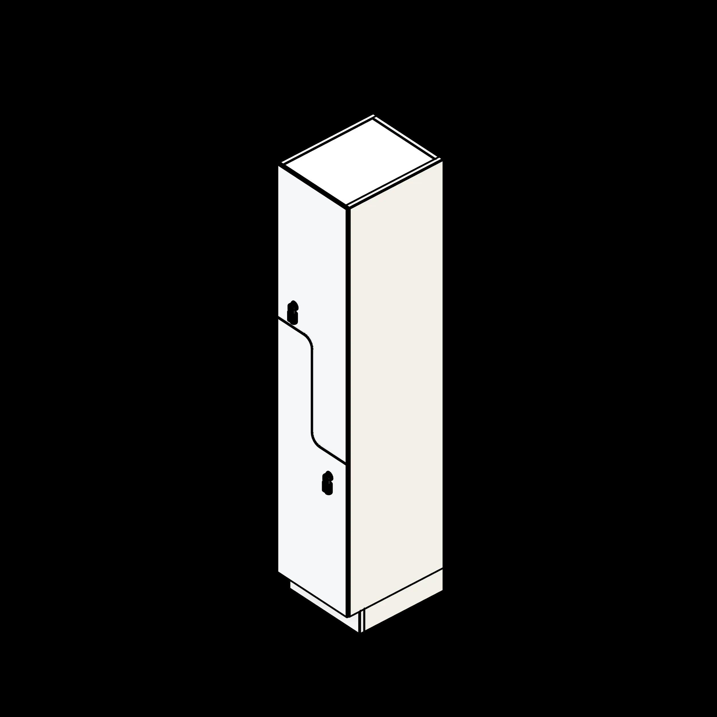  SSG Locker Z Door LAM Plastic