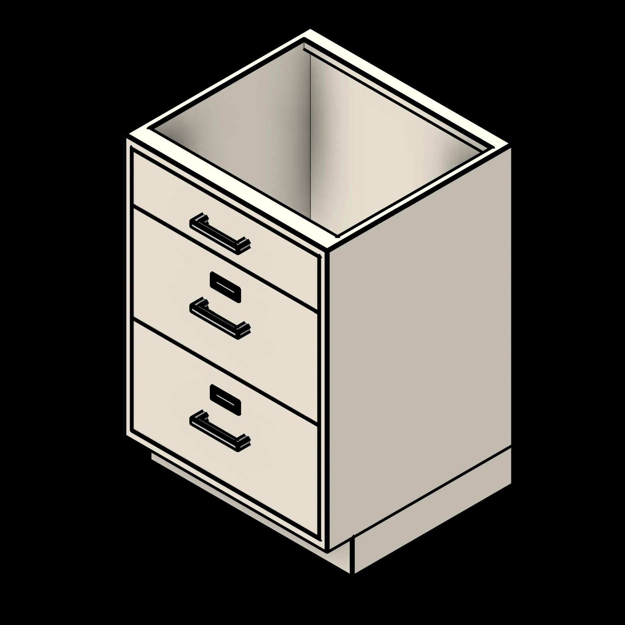  SSG Cabinet Lab Base Drawers File PCS KEW Obsolete