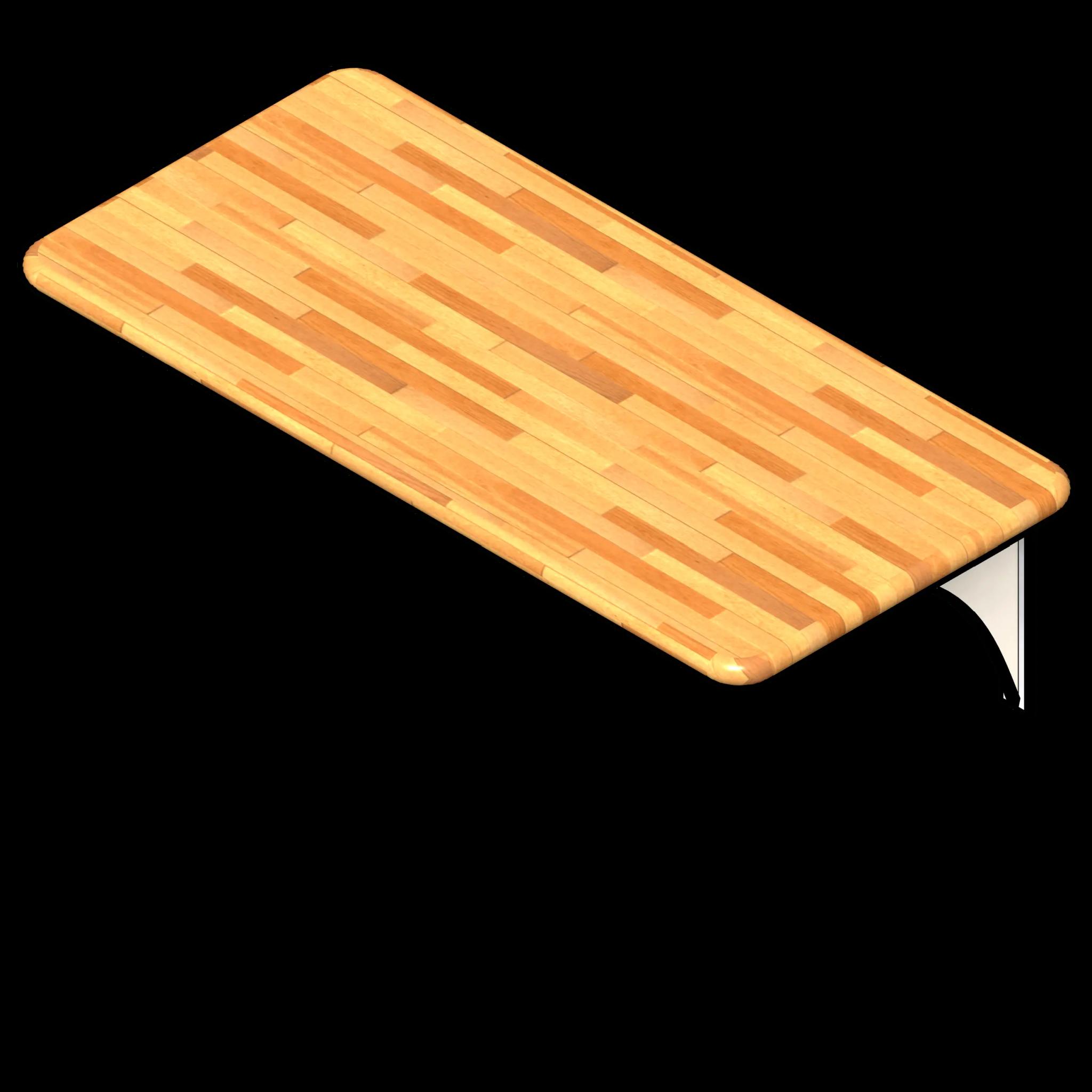 SSG Bench ADA Wall Mounted HRW 20x42x18 Powder Coated Steel