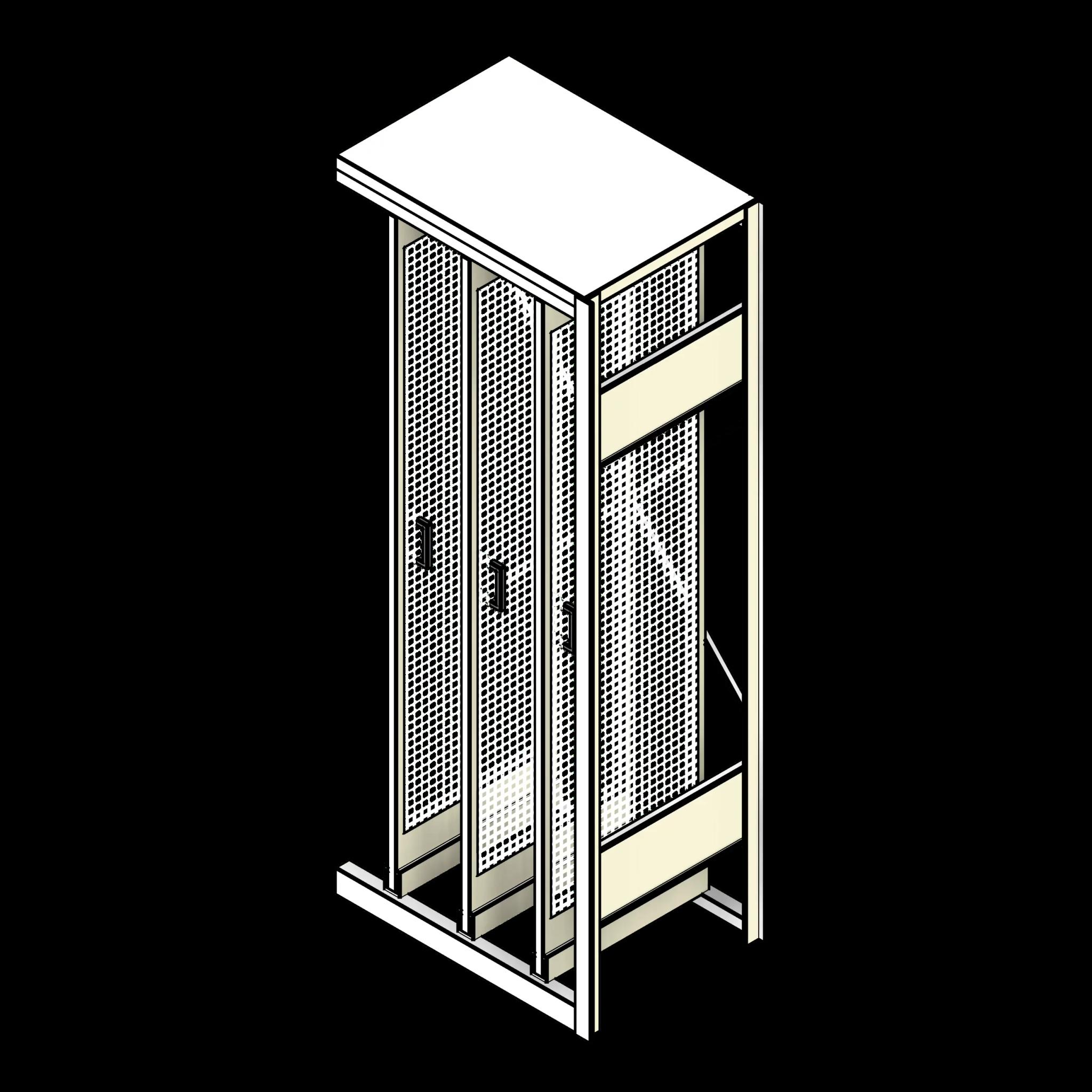 SSG Industrial Slide Out Panels PCS Open Adder Upright