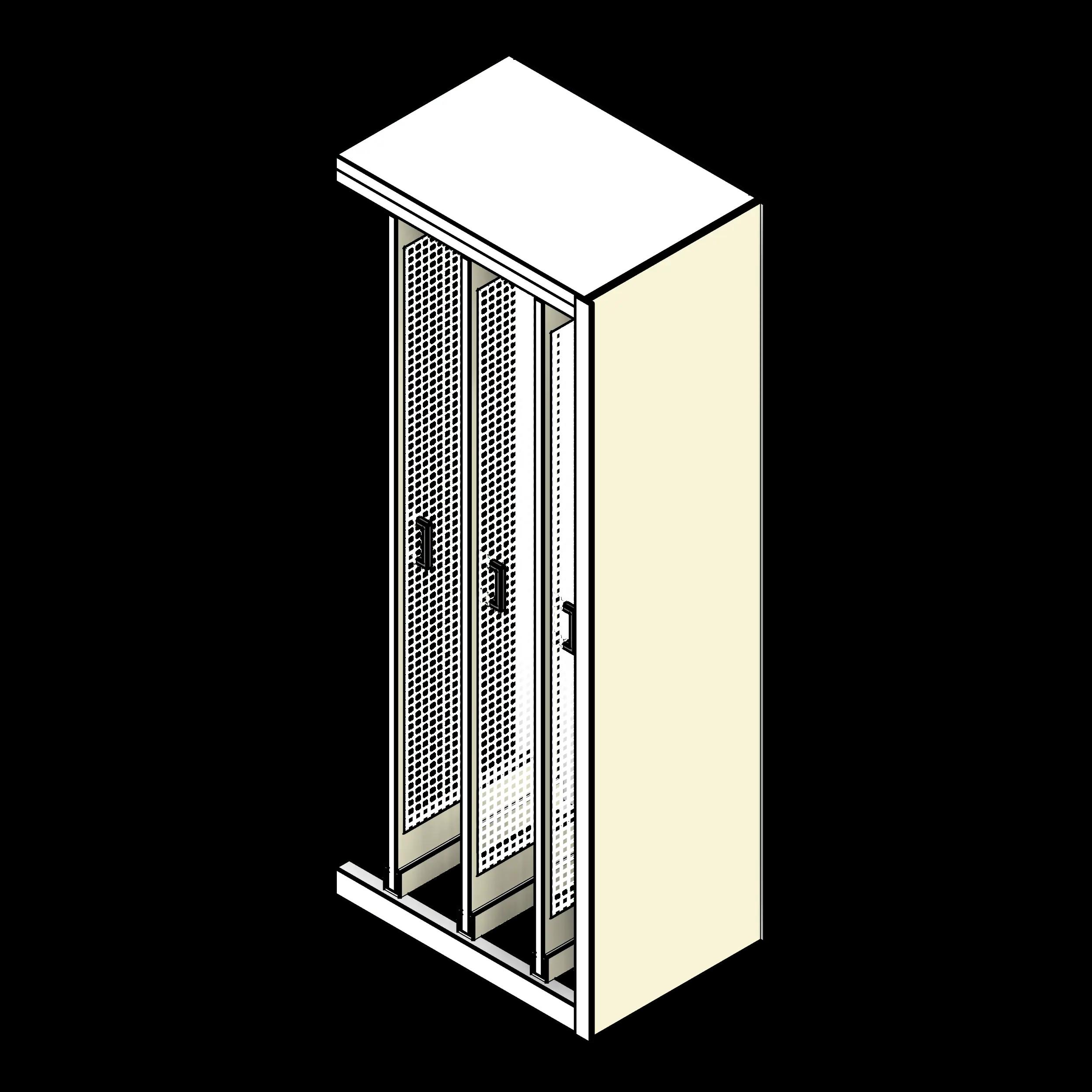 SSG Industrial Slide Out Panels PCS Closed Adder Upright