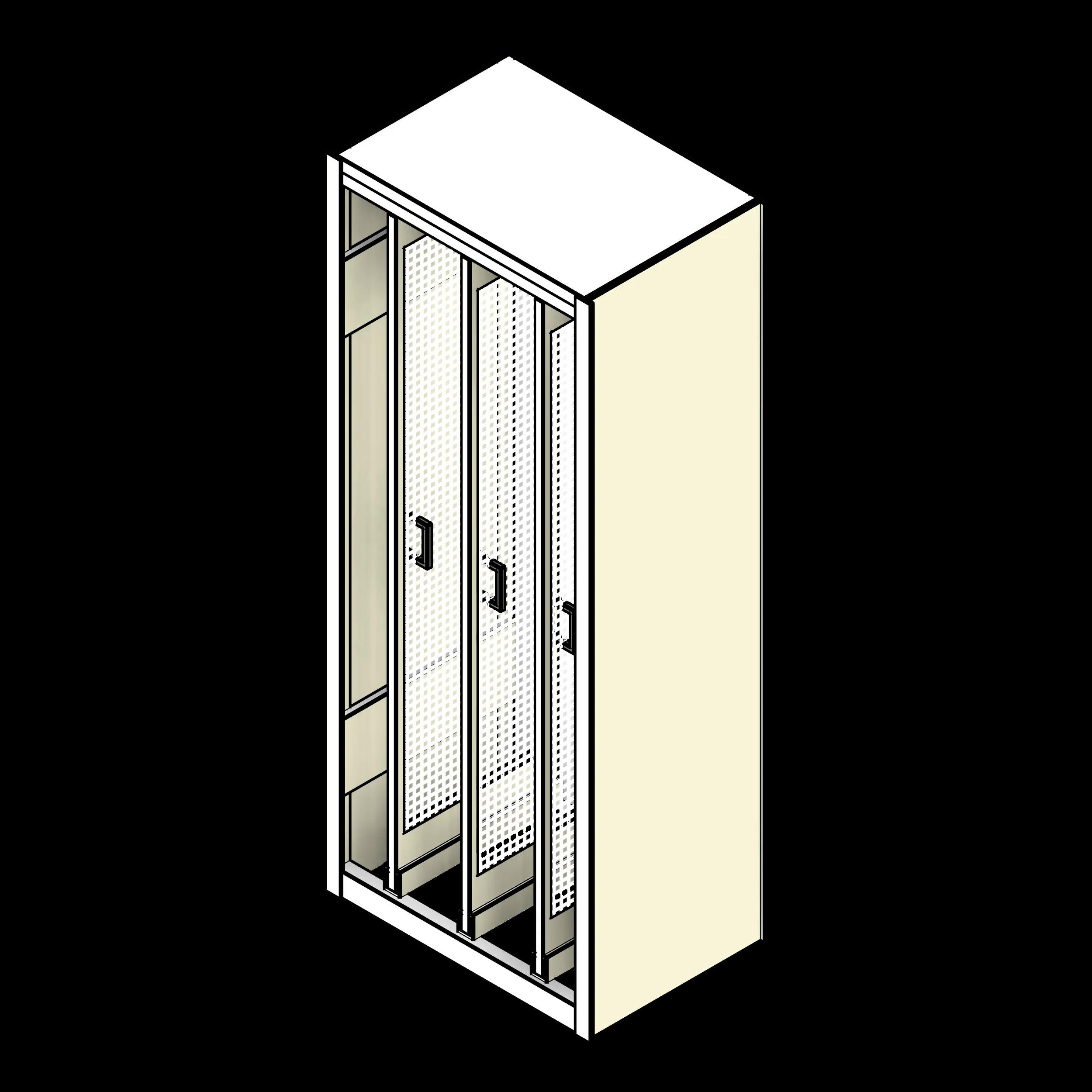 SSG Industrial Slide Out Panels PCS Closed Starter Upright