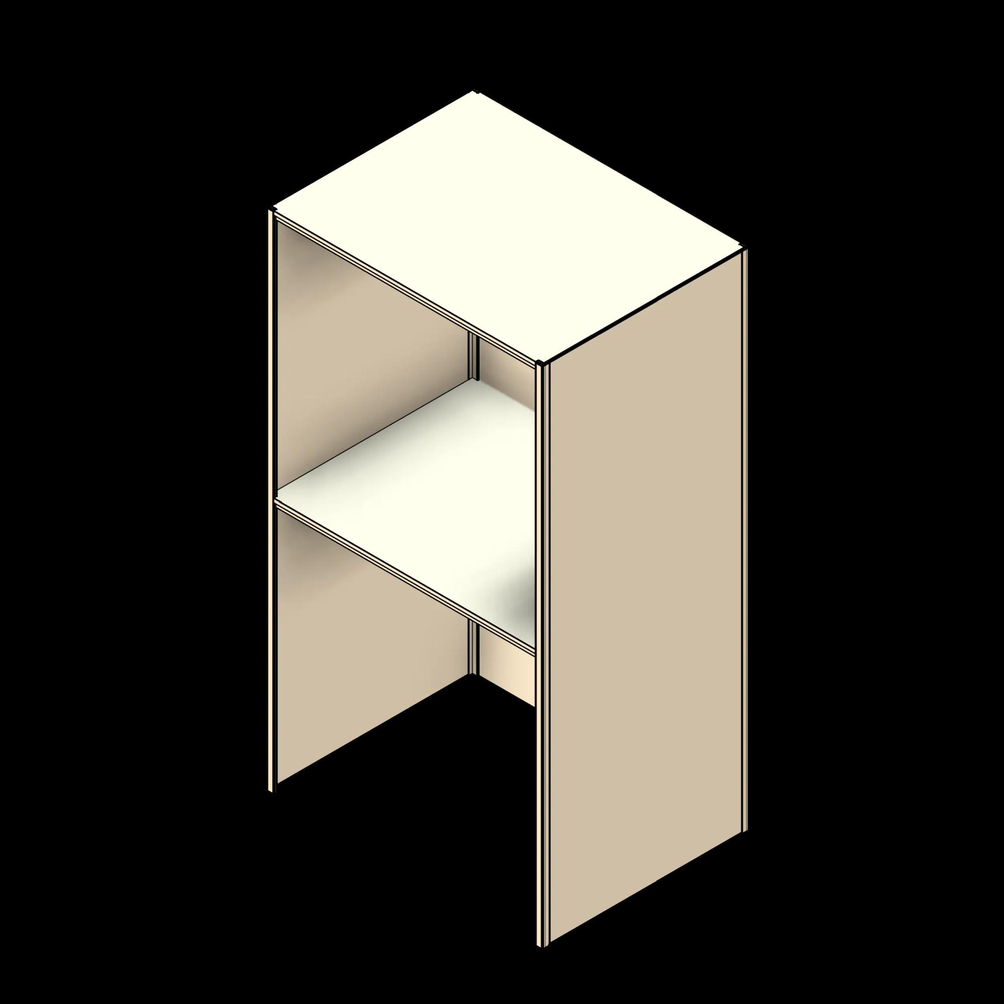 SSG Shelving Wheelchair Walker PCS 48x36x88 Back Panel