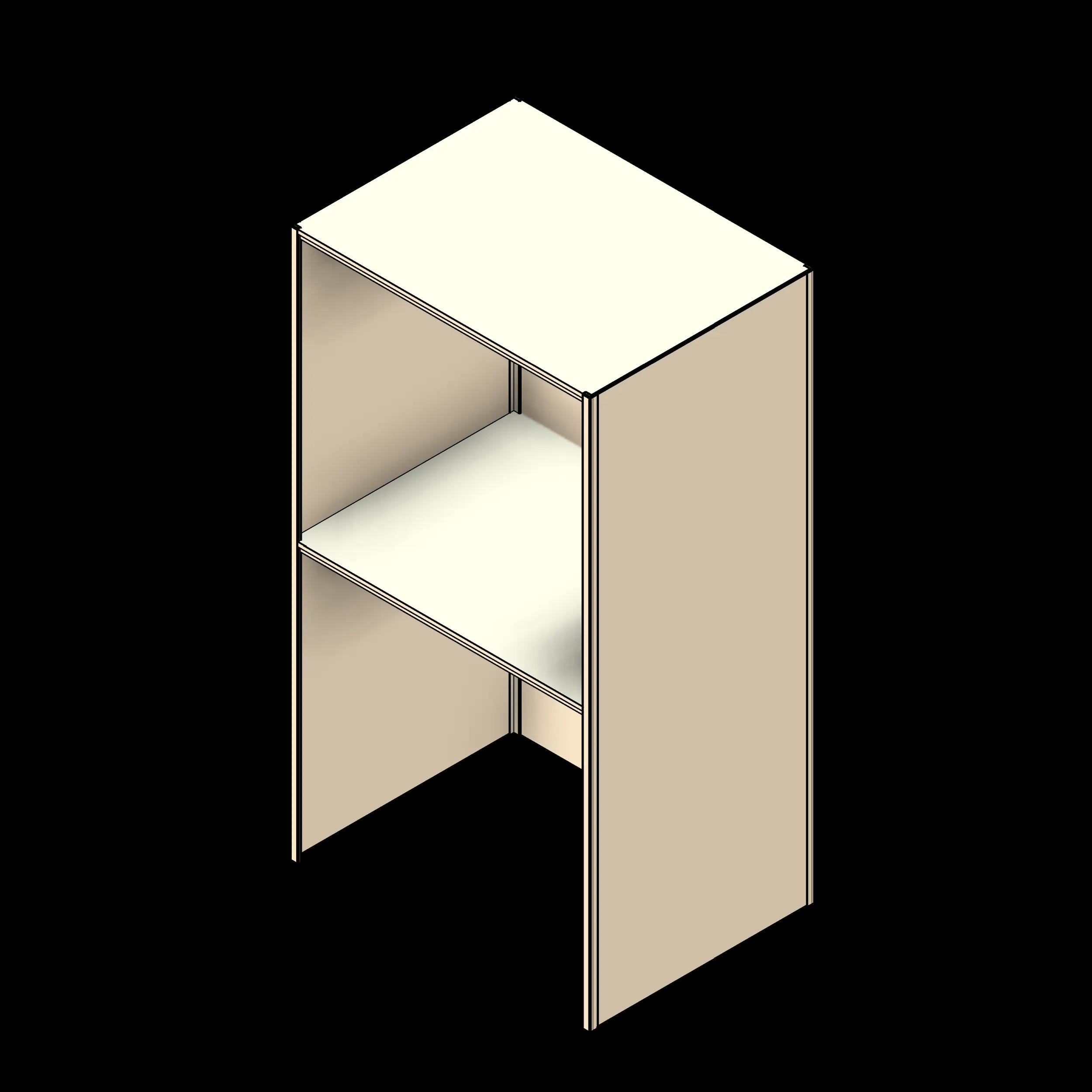 SSG Shelving Wheelchair Walker PCS 48x36x88 Back Panel