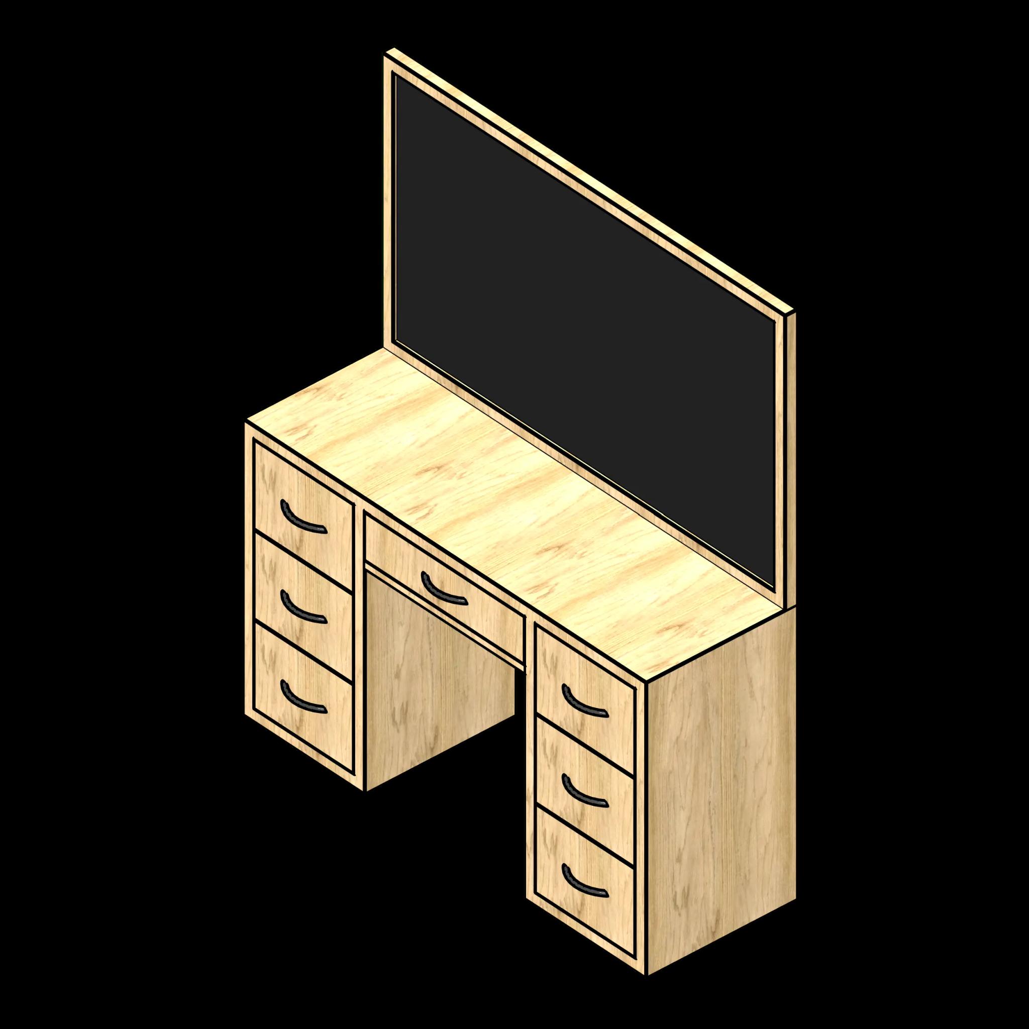 SSG Vanity Makeup Table LAM