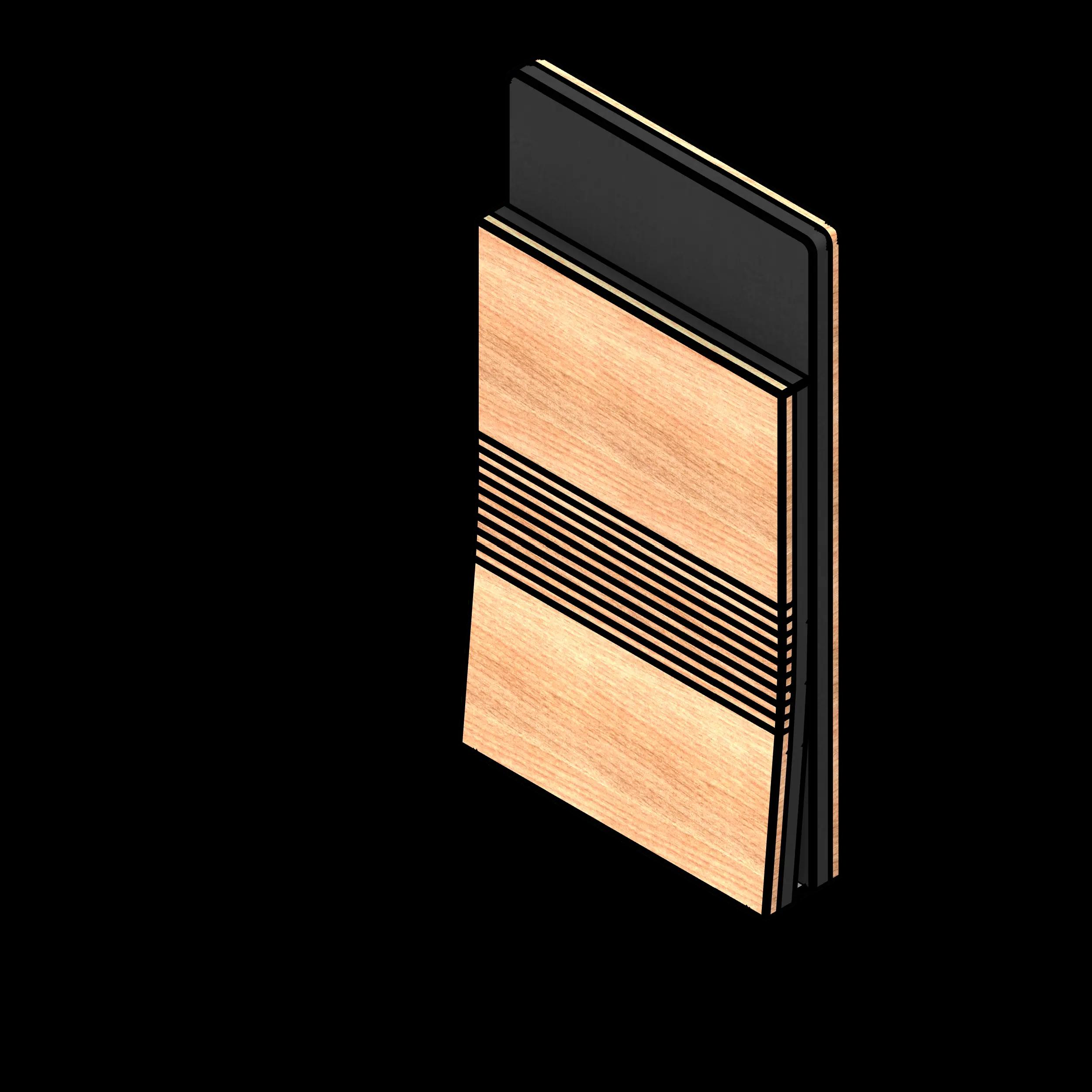 SSG Chair Cantilever Floor Mounted PLY Closed