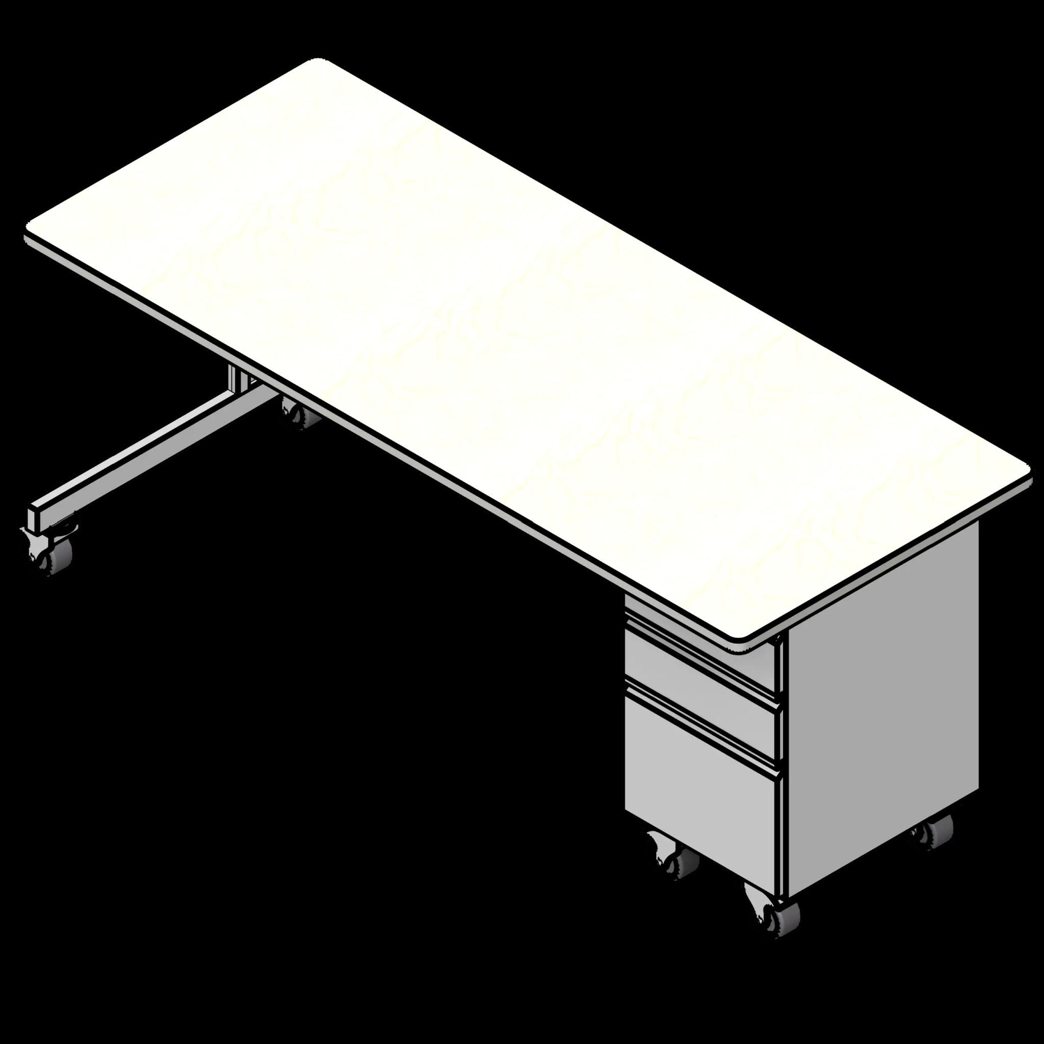 SSG Desk Educational Teacher PCS Single 72x30